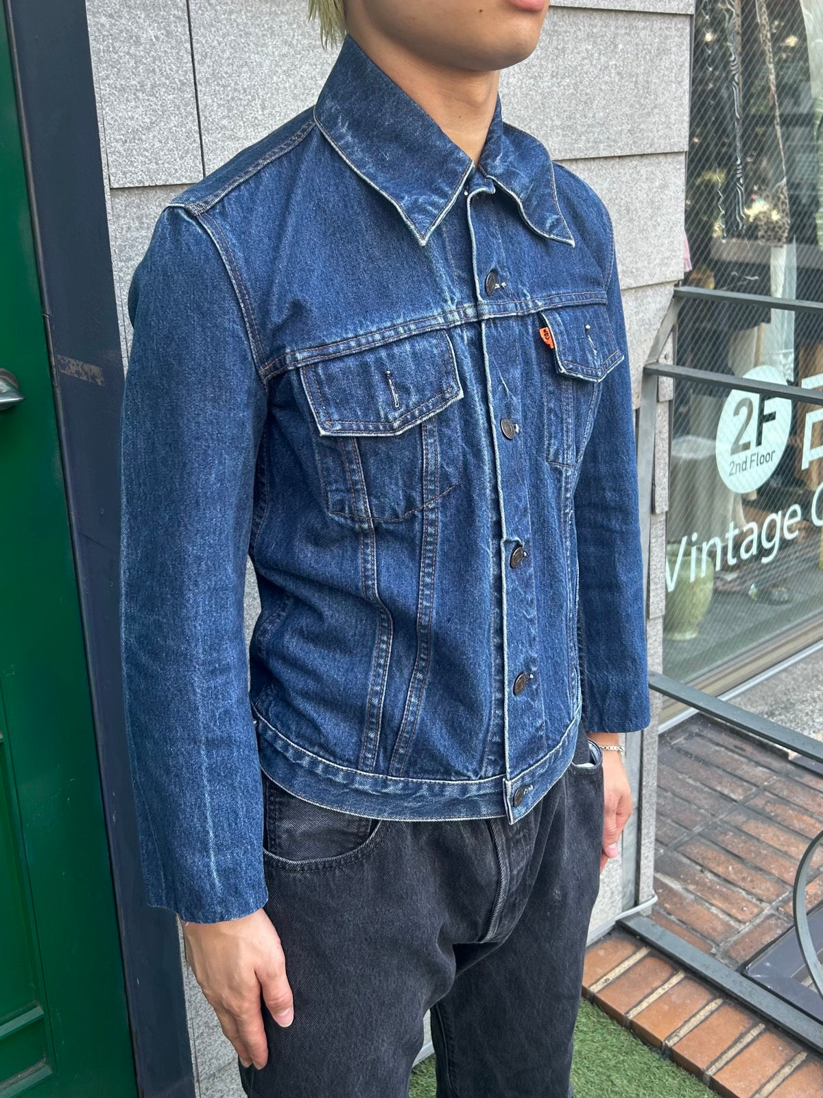 90's Levi's「70577」オレンジタブ デニムジャケット