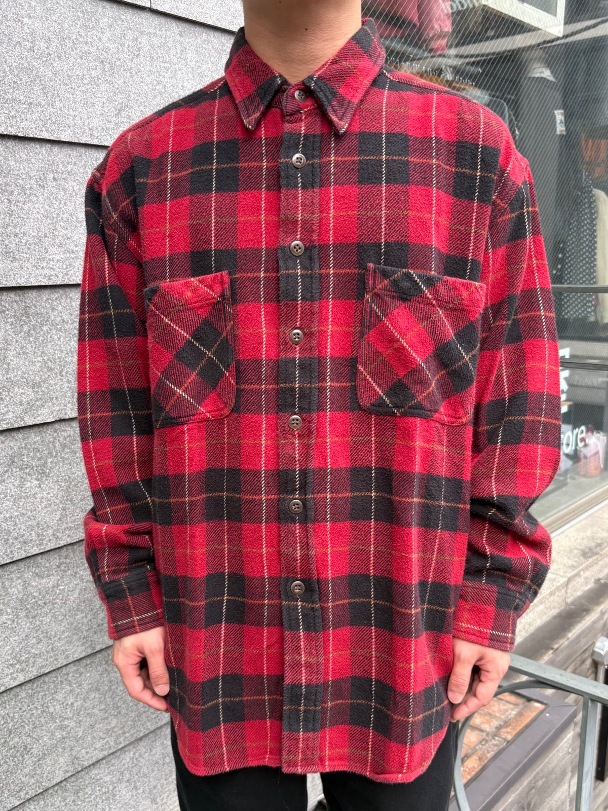 00's「St. John’s Bay」ネルシャツ