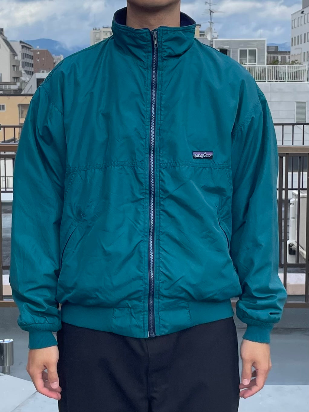 90's patagonia「Shelled Capilene」USA製 ナイロンジャケット – FUJI