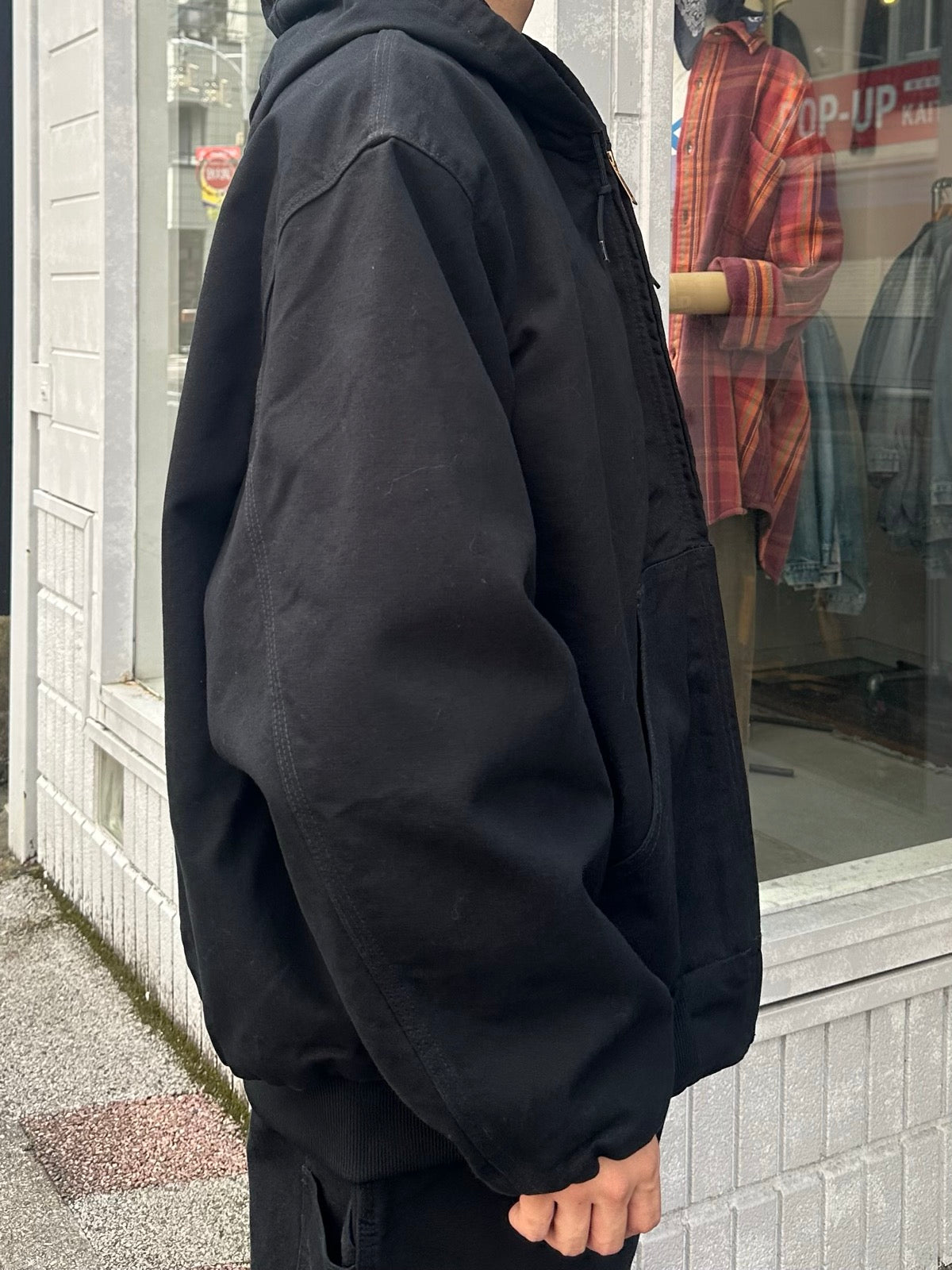 00's CARHARTT「J131-BLK」USA製 アクティブジャケット