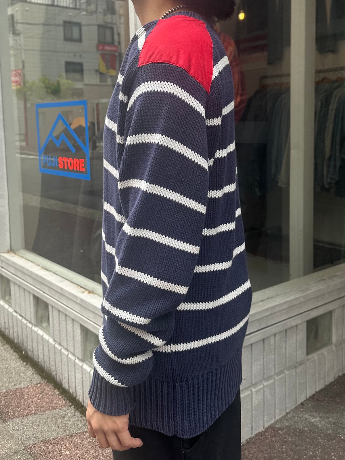 90's RALPH LAUREN ボーダーニット