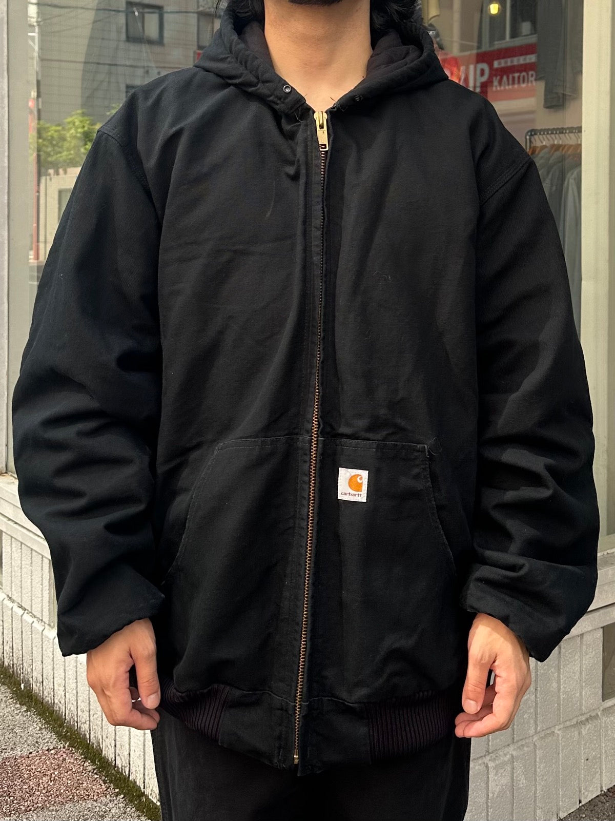 00's CARHARTT「J140-BLK」USA製 アクティブジャケット