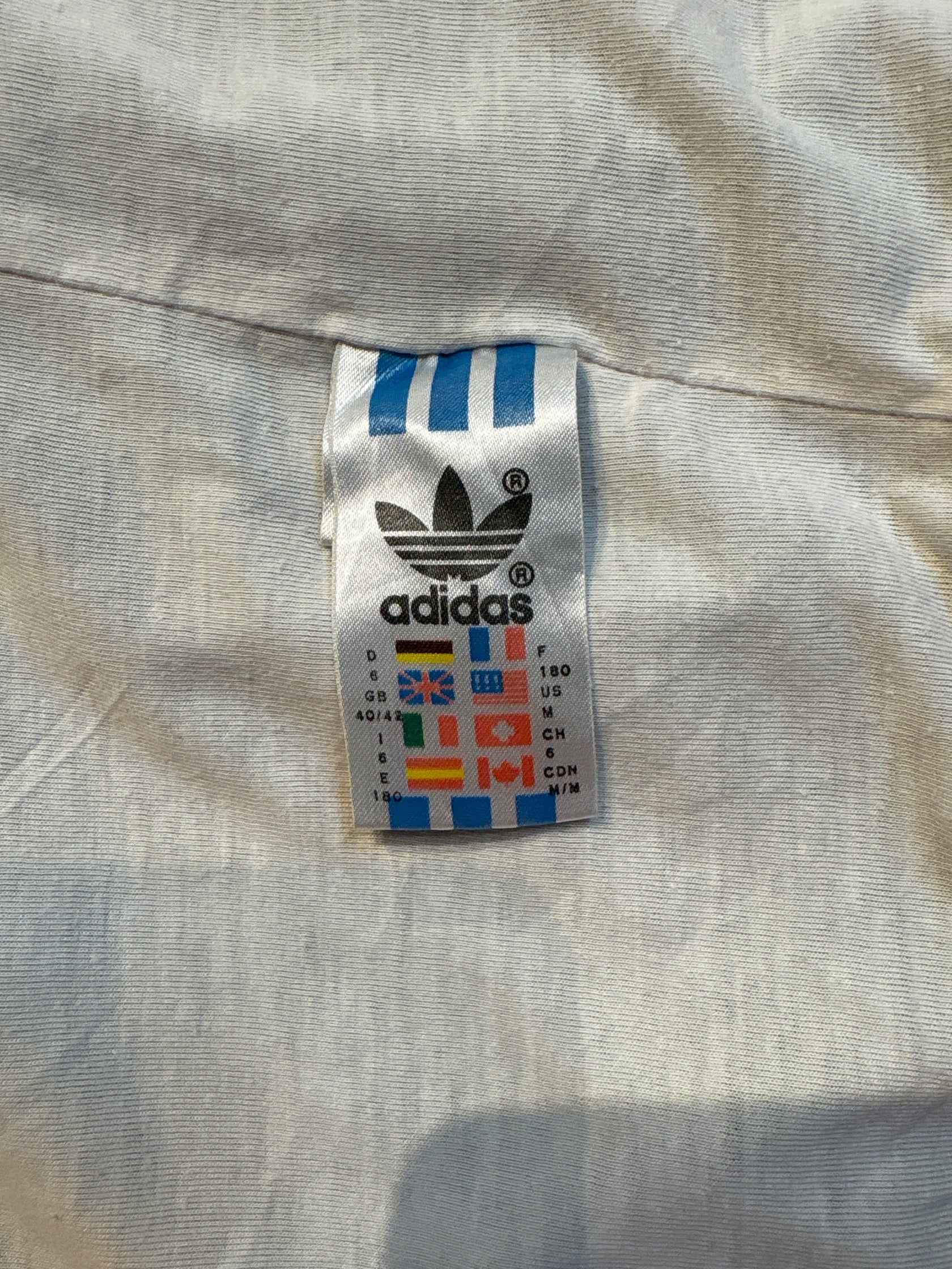 90's adidas「handball team」ナイロンジャケット