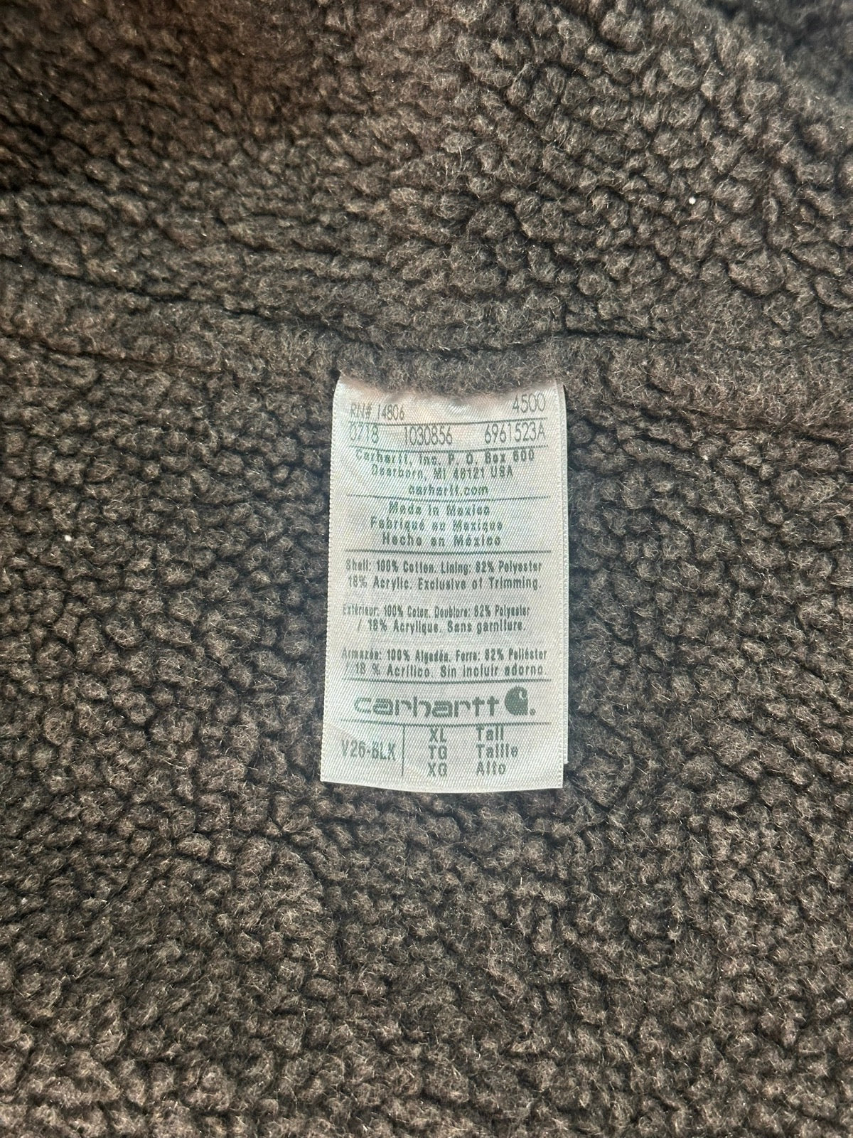 00's CARHARTT「V26-BLK」USA製 ダックベスト