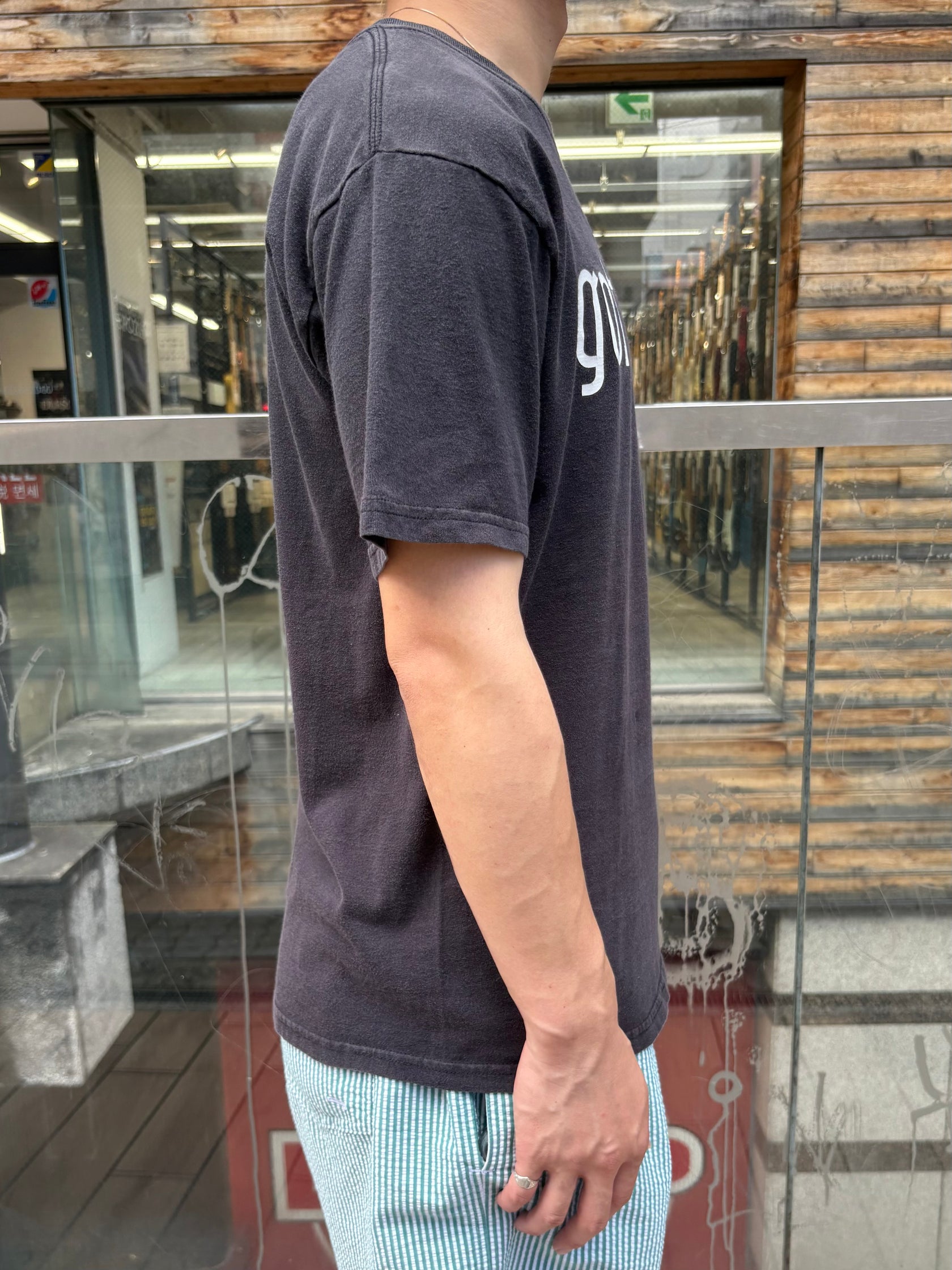 90's「got jesus」グラフィックTシャツ
