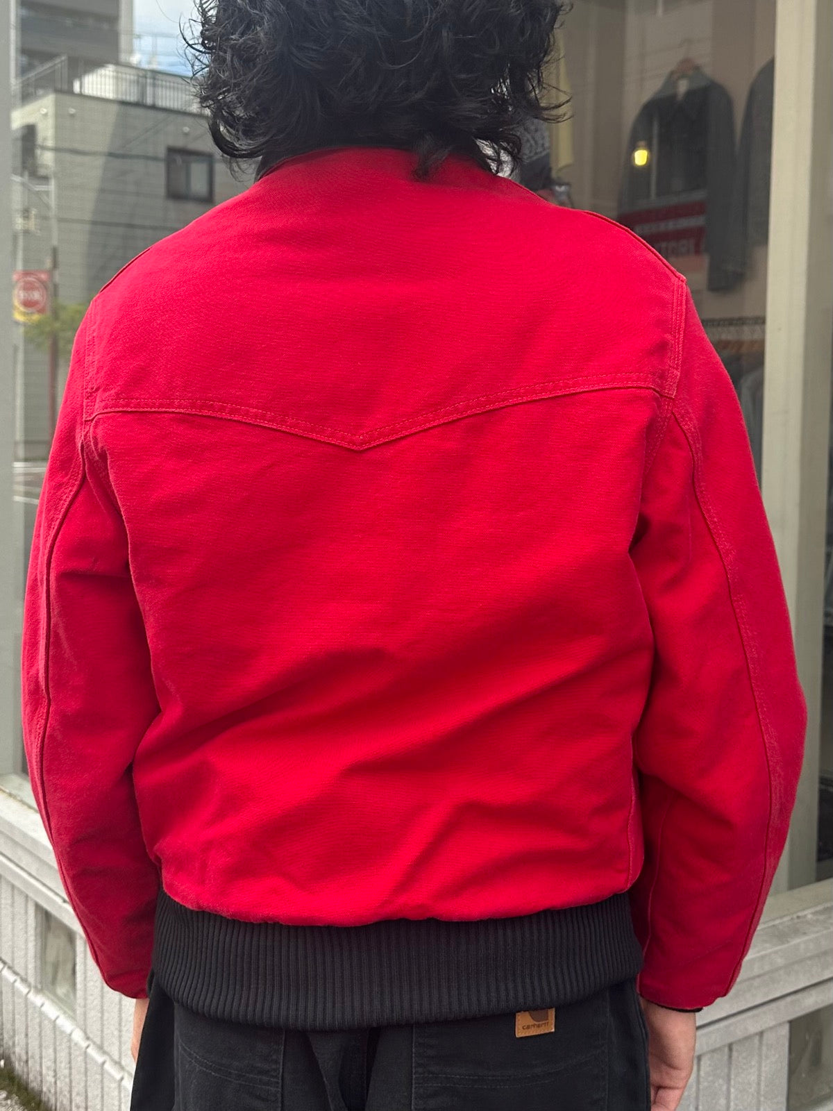 80's CARHARTT「J13 RED」サンタフェジャケット