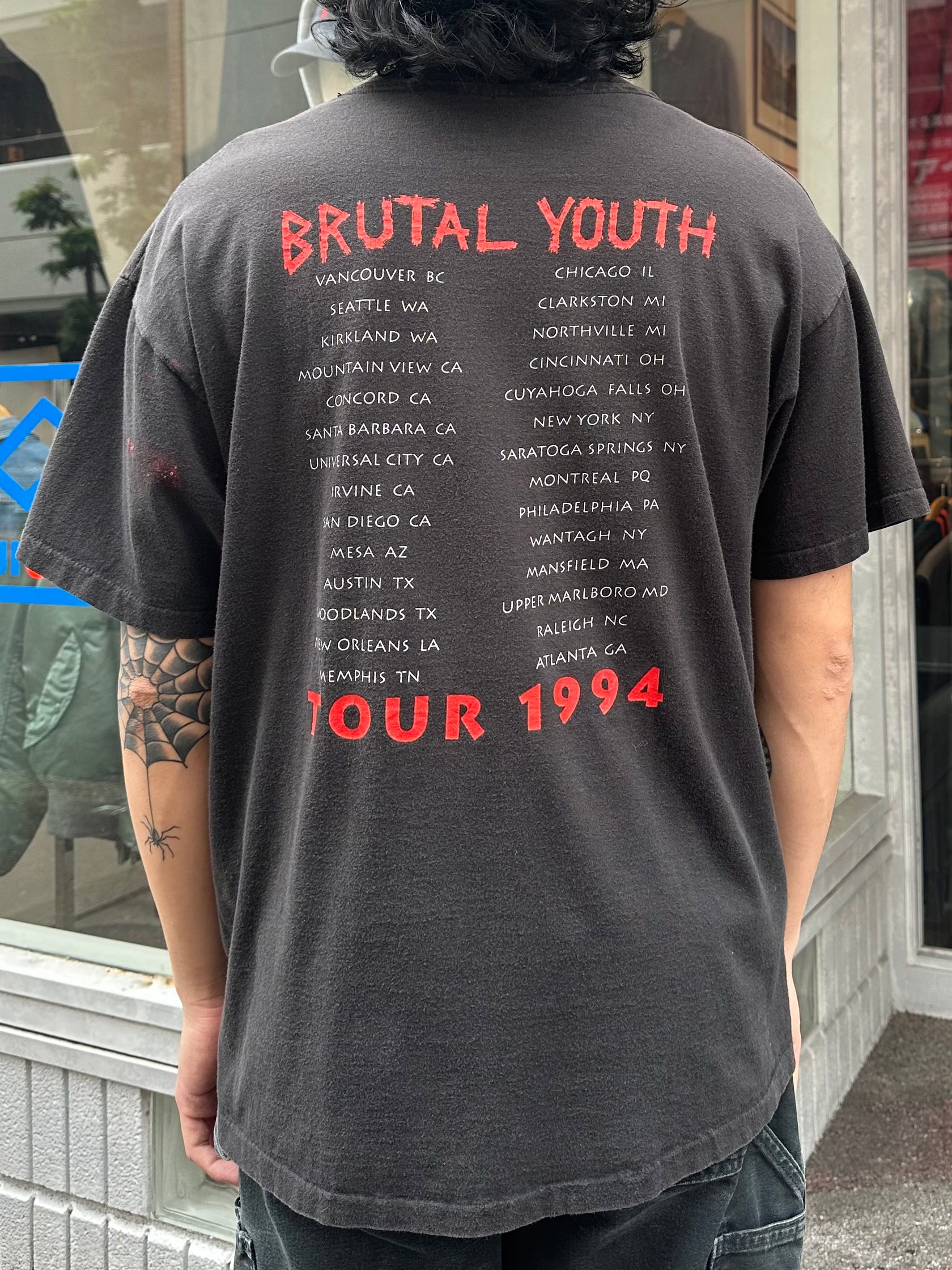 90's ELVIS COSTELLO「Brutal Youth」バンドTシャツ