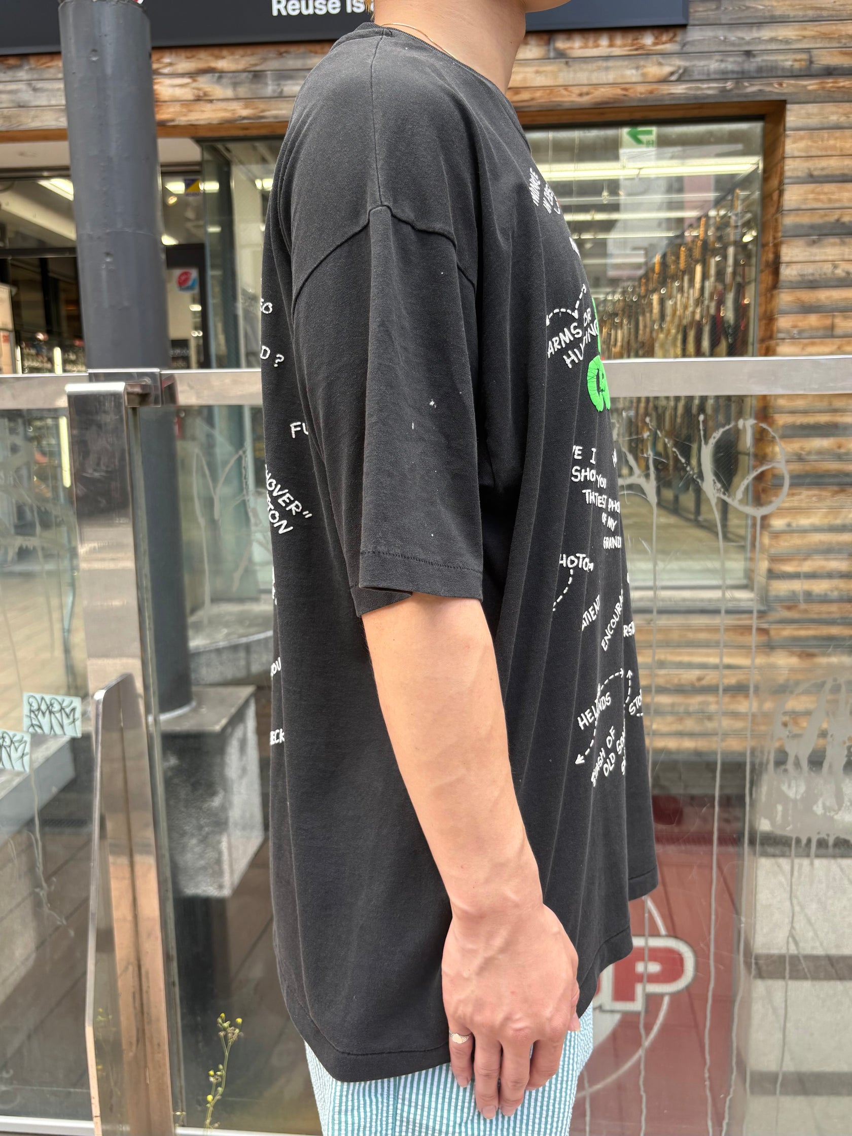 90's 「Proud Grandpa」 グラフィックTシャツ
