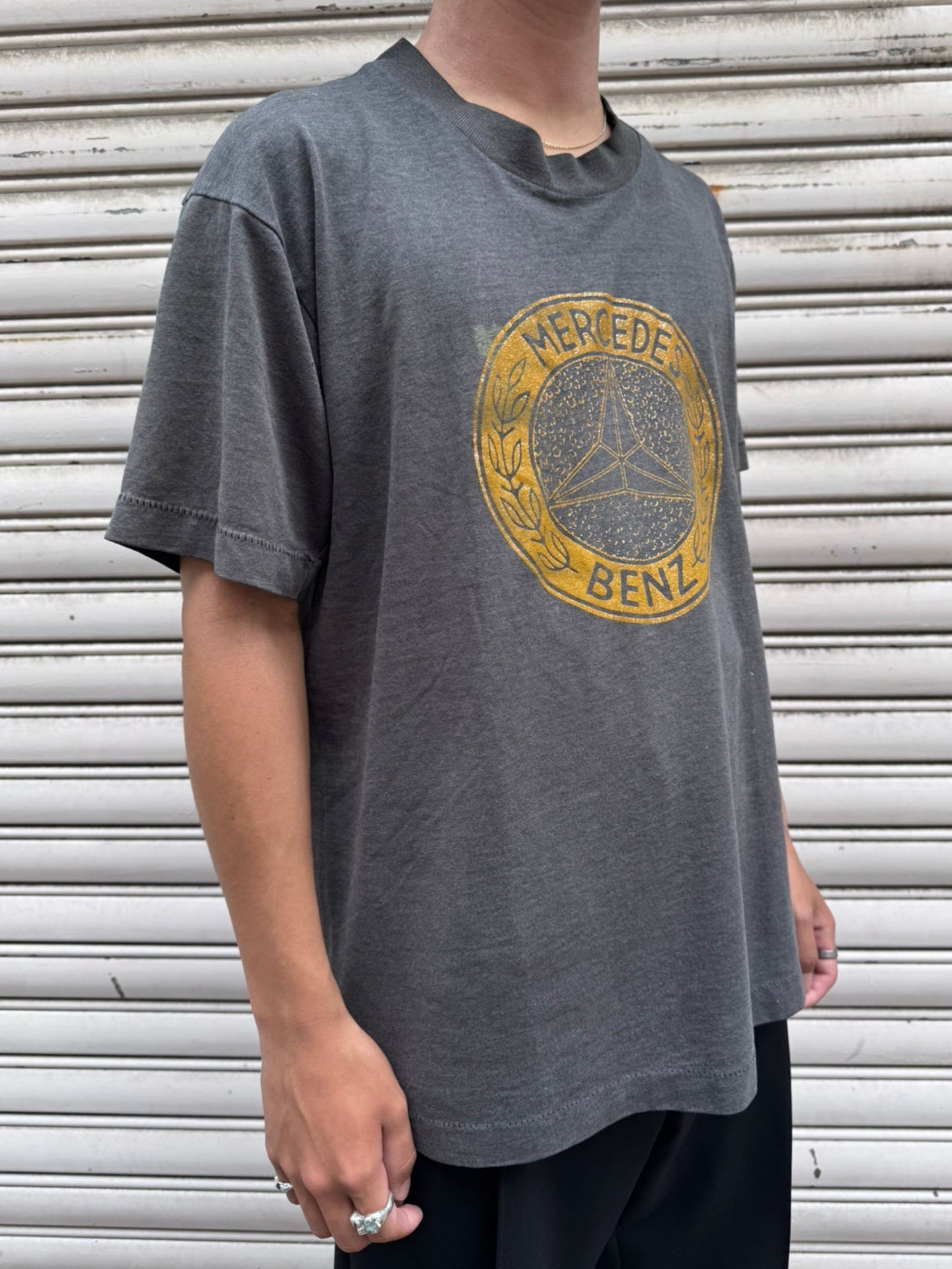 80's「MERCEDES BENZ」企業Tシャツ