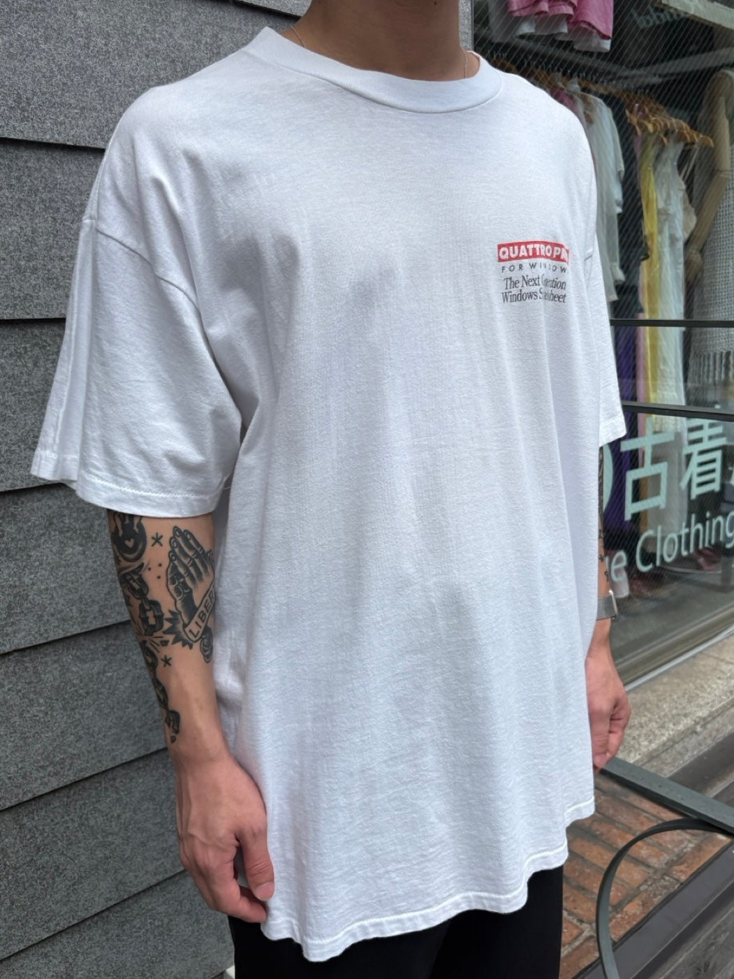 90's Corel「QUATTROO PRO」企業Tシャツ