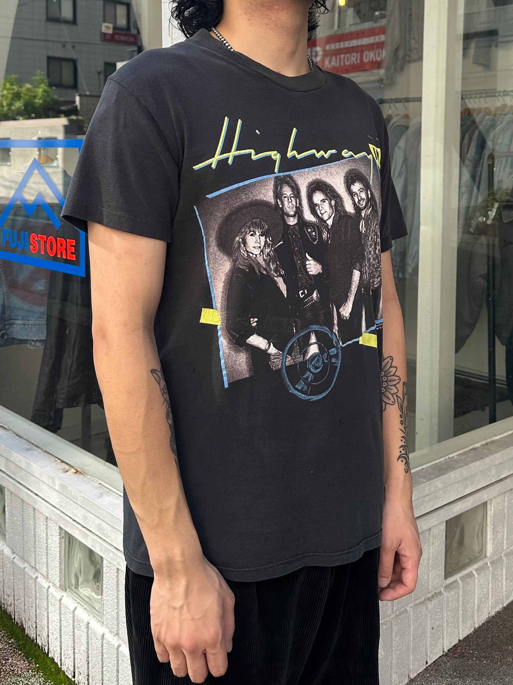 80's HIGHWAY 101「Coast to Coast Tour」バンドTシャツ