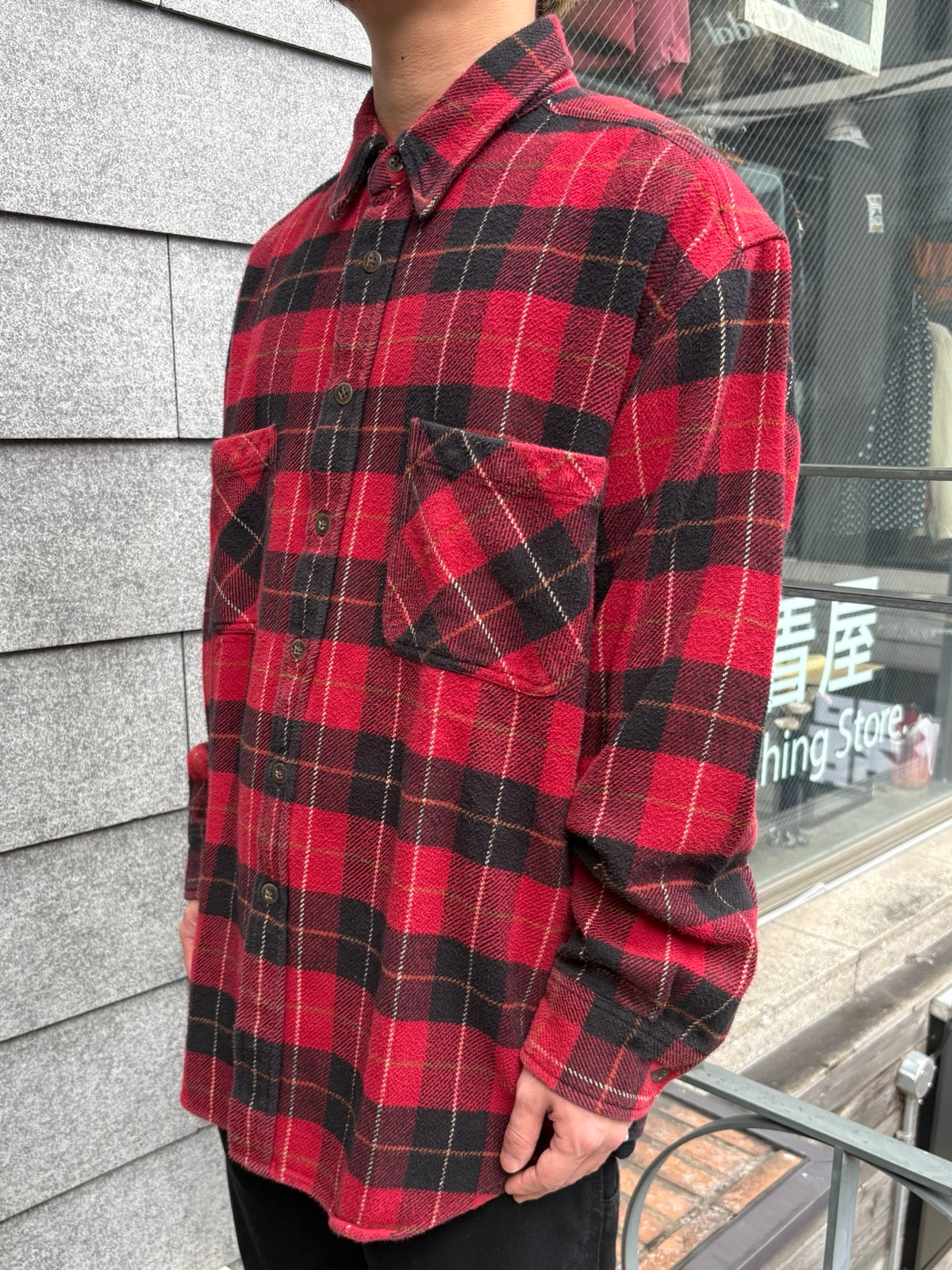 00's「St. John’s Bay」ネルシャツ