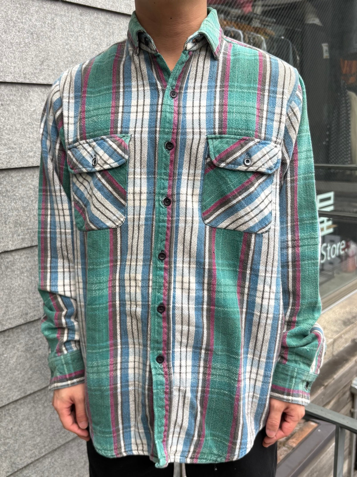 00's「FIVE BROTHERS」ネルシャツ