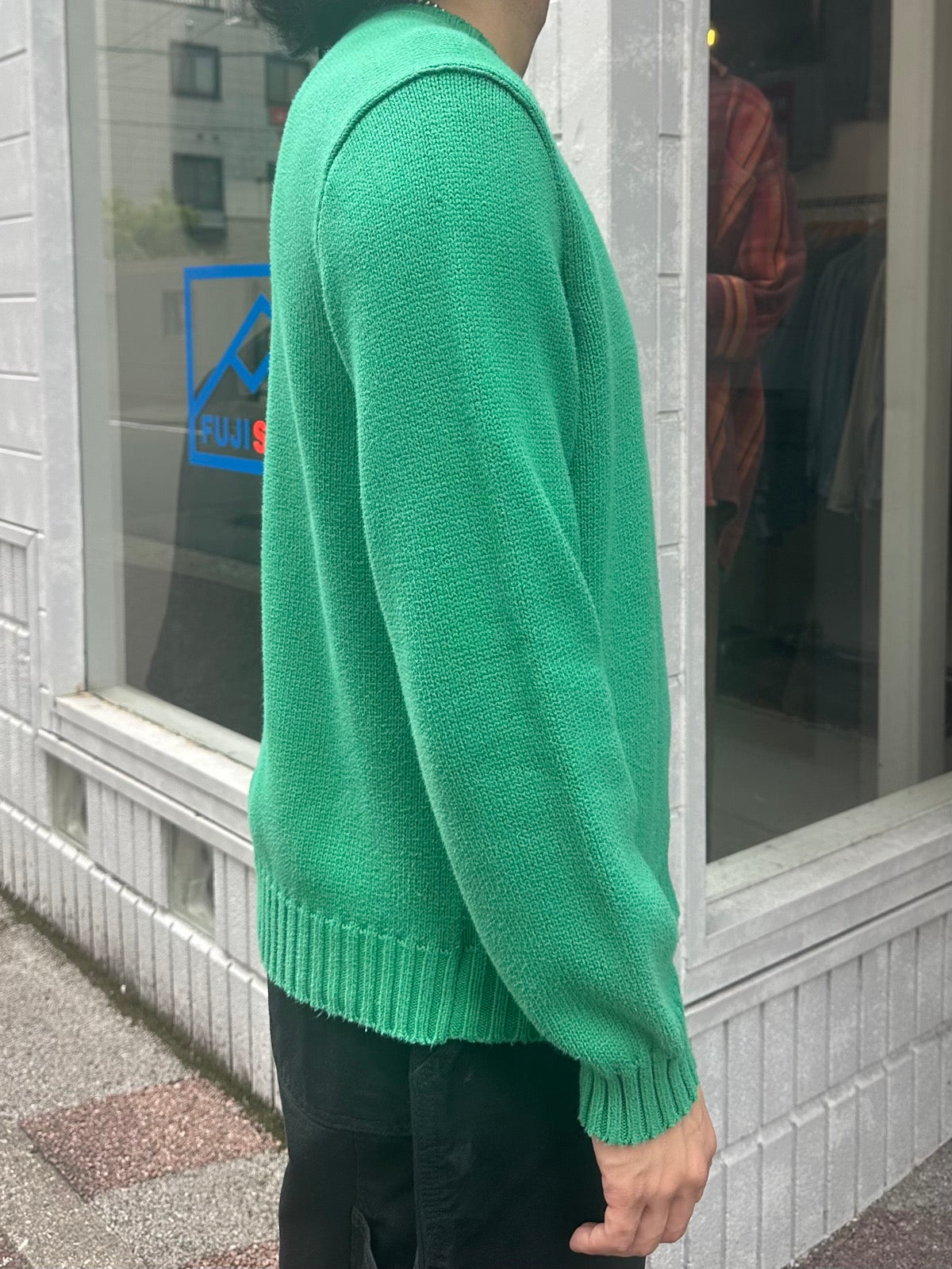 90's RALPH LAUREN ワンポイントニット