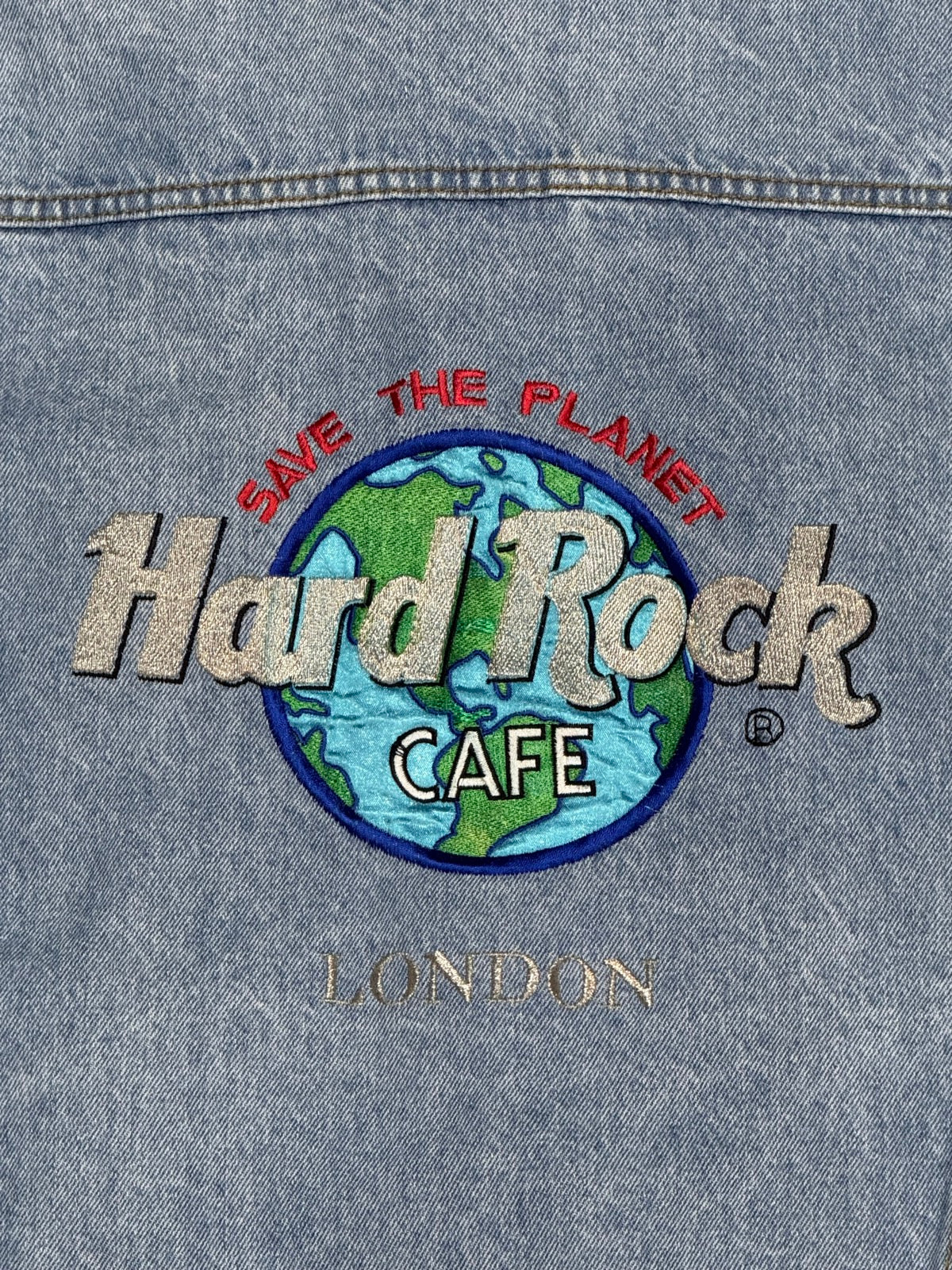 90's Hard Rock Cafe 「LONDON」デニムジャケット