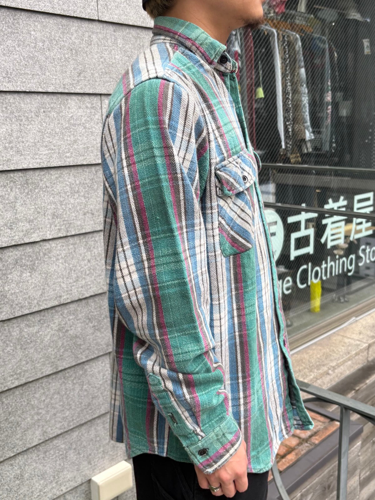 00's「FIVE BROTHERS」ネルシャツ