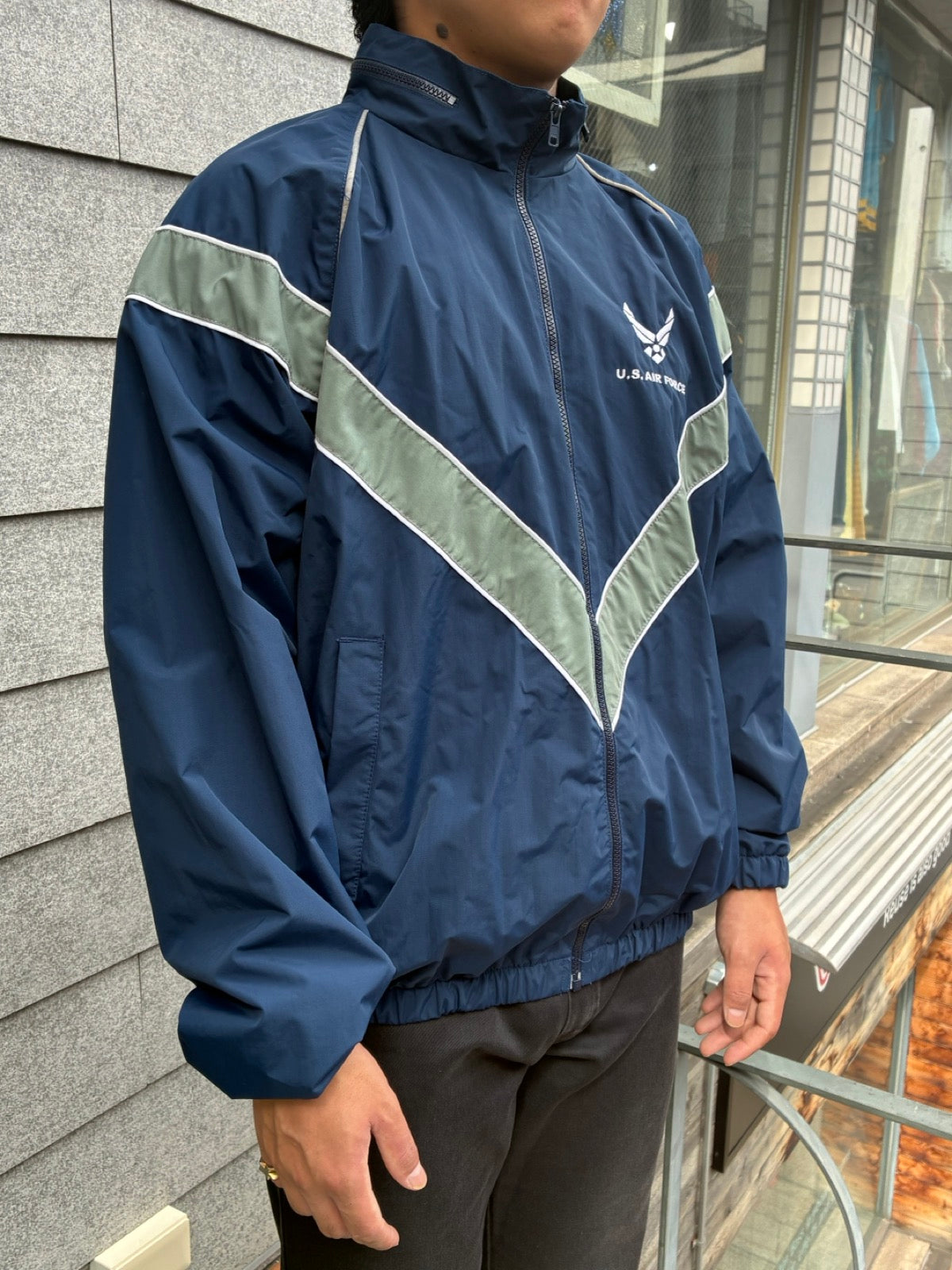 00's 「U.S. AIR FORCE」PTU トレーニングジャケット