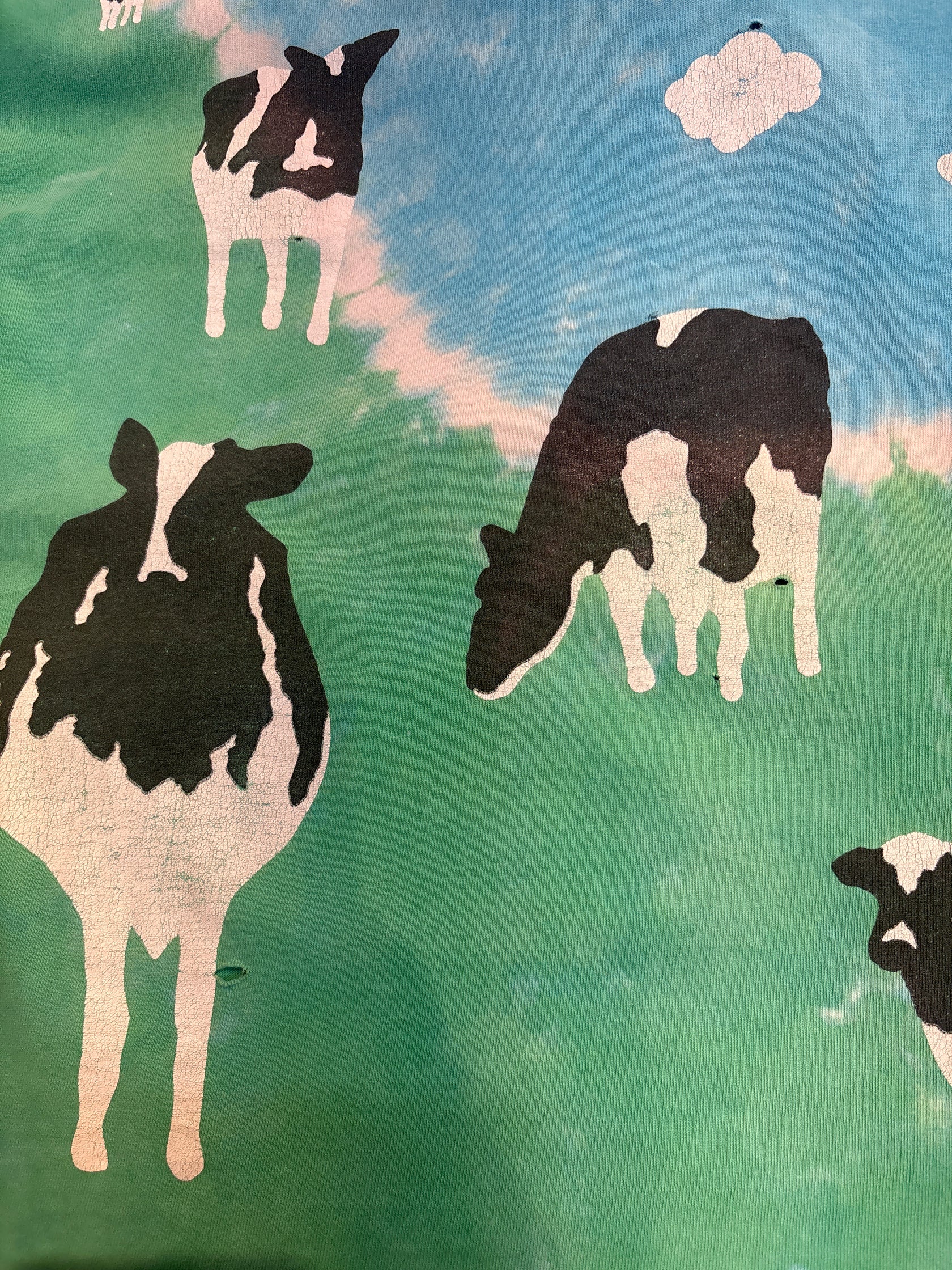 00's「Ben & Jerry’s」USA製 総柄Tシャツ