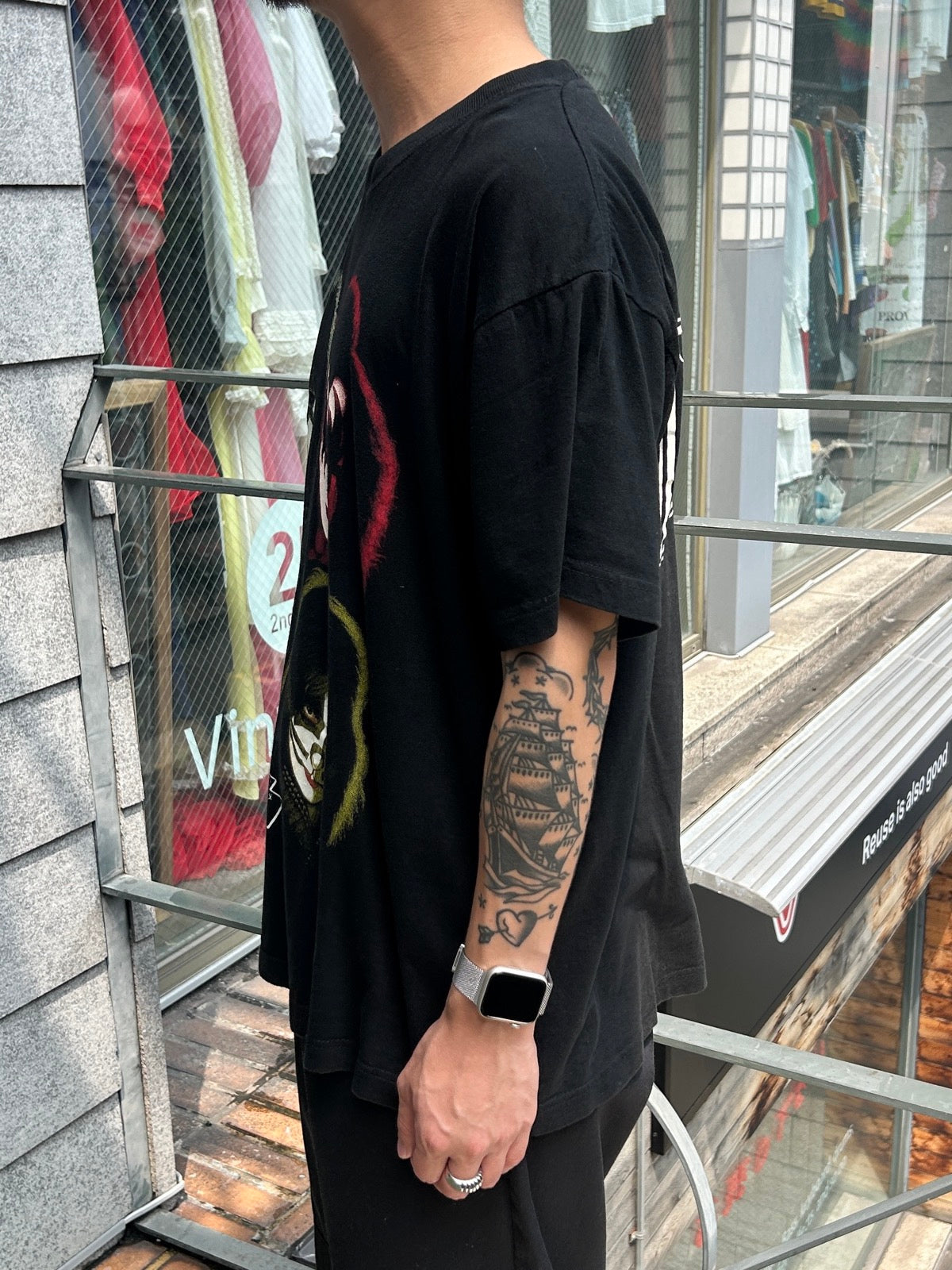 00's「KISS」バンドTシャツ