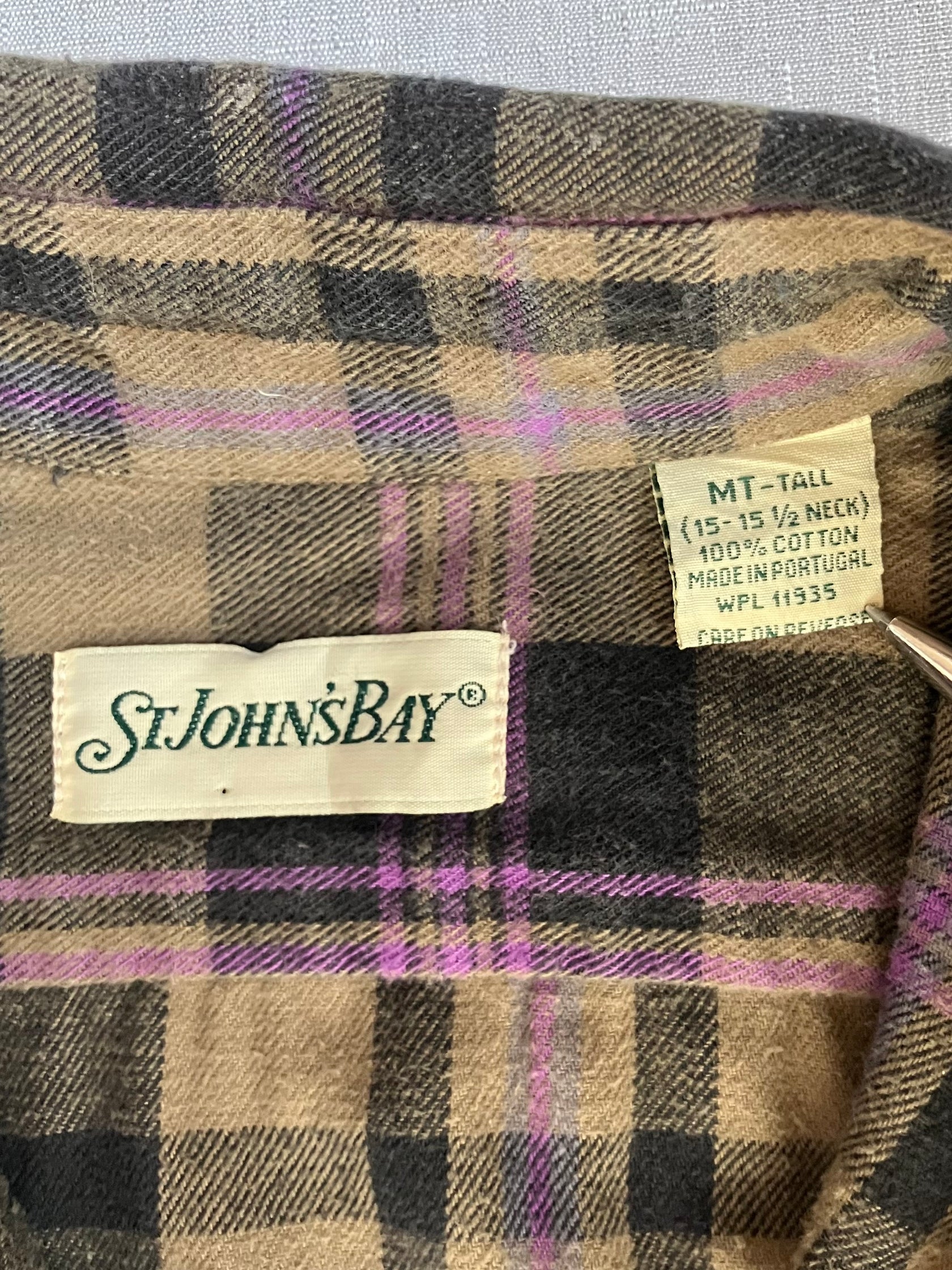 90's ST.JOHN'S BAY ネルシャツ
