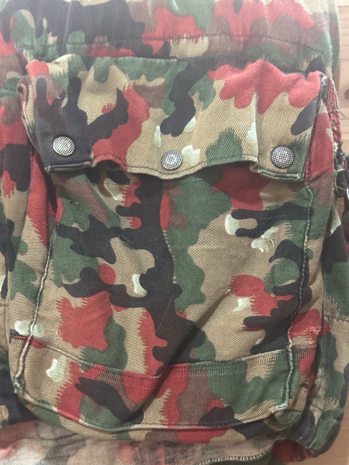 60's スイス軍 「M-60」アルペンカモ マウンテンジャケット