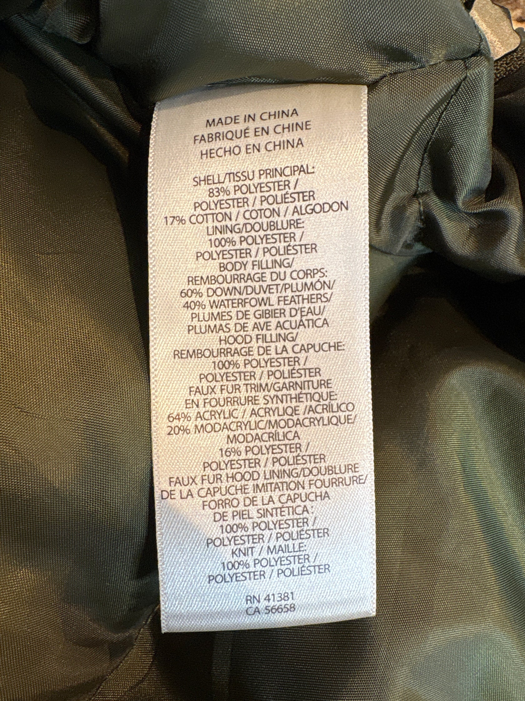 10's「LAUREN Ralph Lauren」フーデットコート