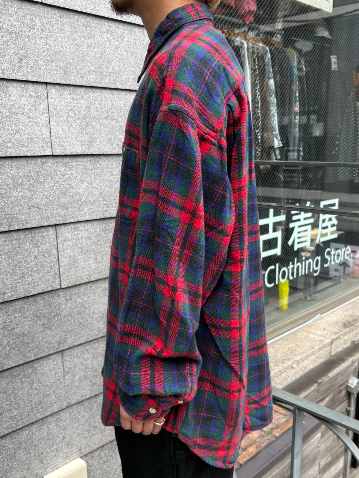 90's「OLD GAP」ネルシャツ