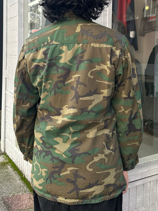 80's U.S.ARMY「Woodland Camo 」BDUジャケット