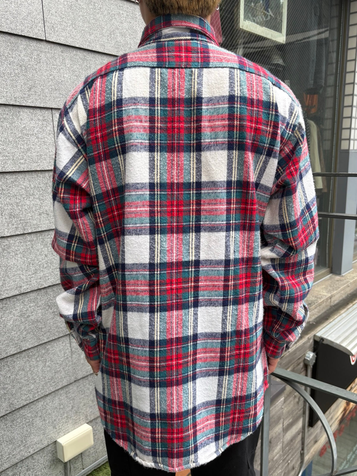 80's「FIVE BROTHER」USA製 ネルシャツ