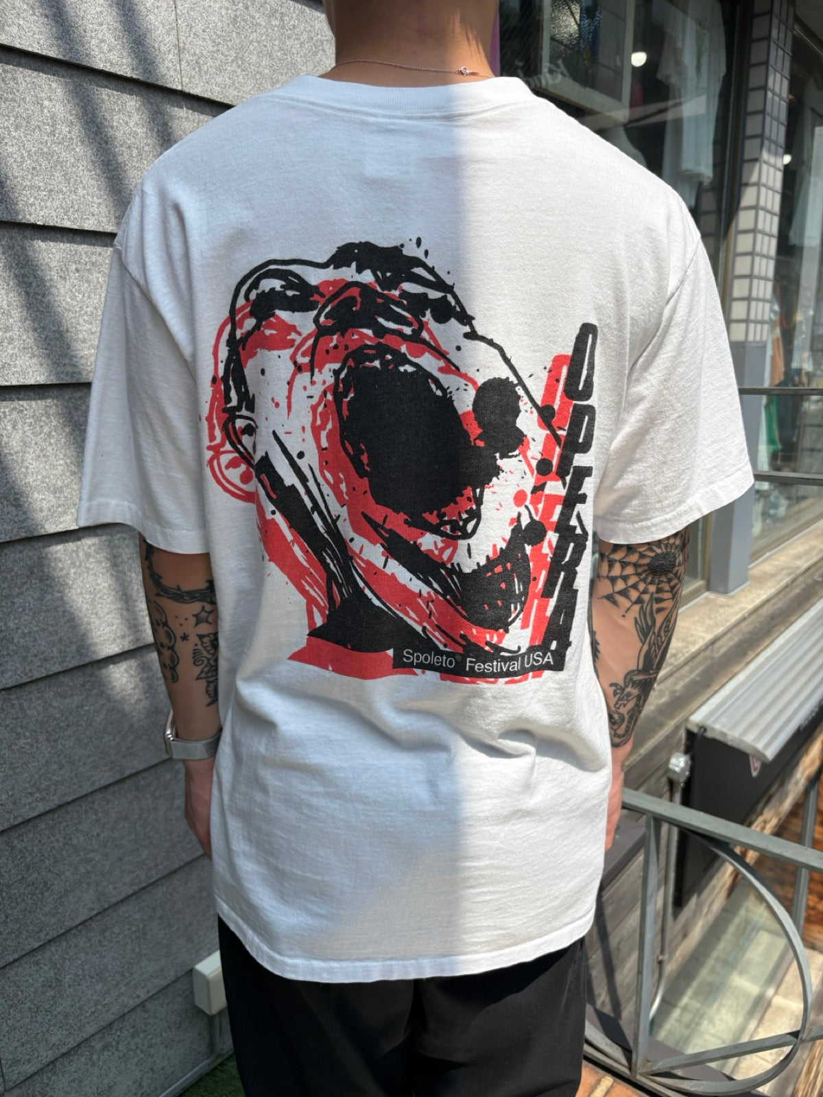 90's Spoleto Festival USA 「OPERA」USA製 グラフィックTシャツ