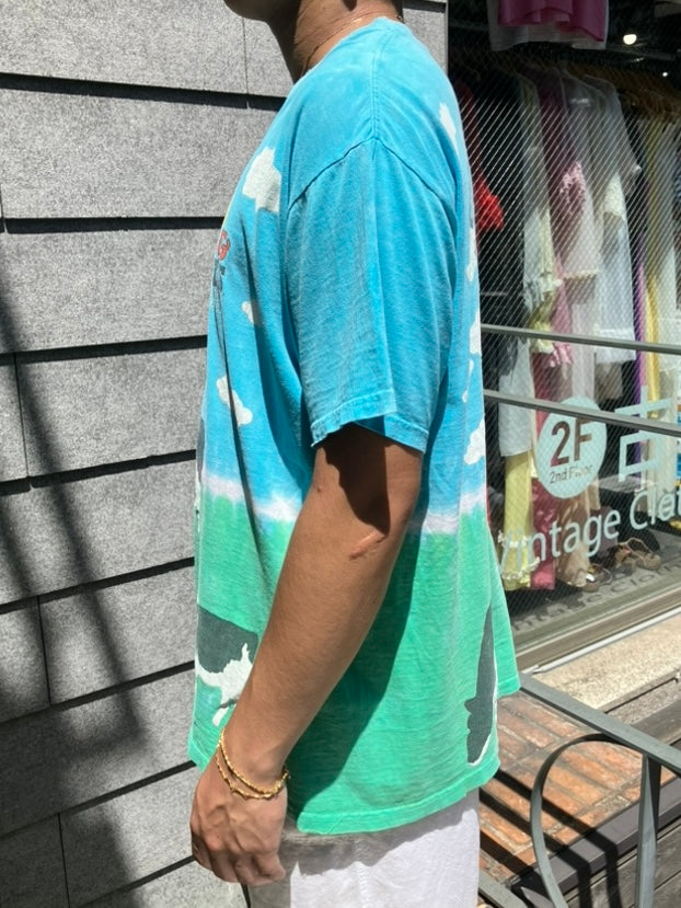 00's「Ben & Jerry’s」USA製 総柄Tシャツ