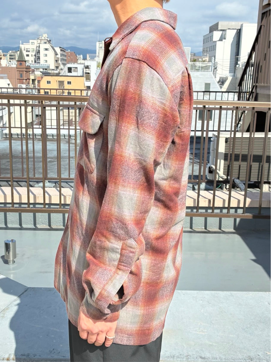 00's「Pendleton」USA製 ウールシャツ