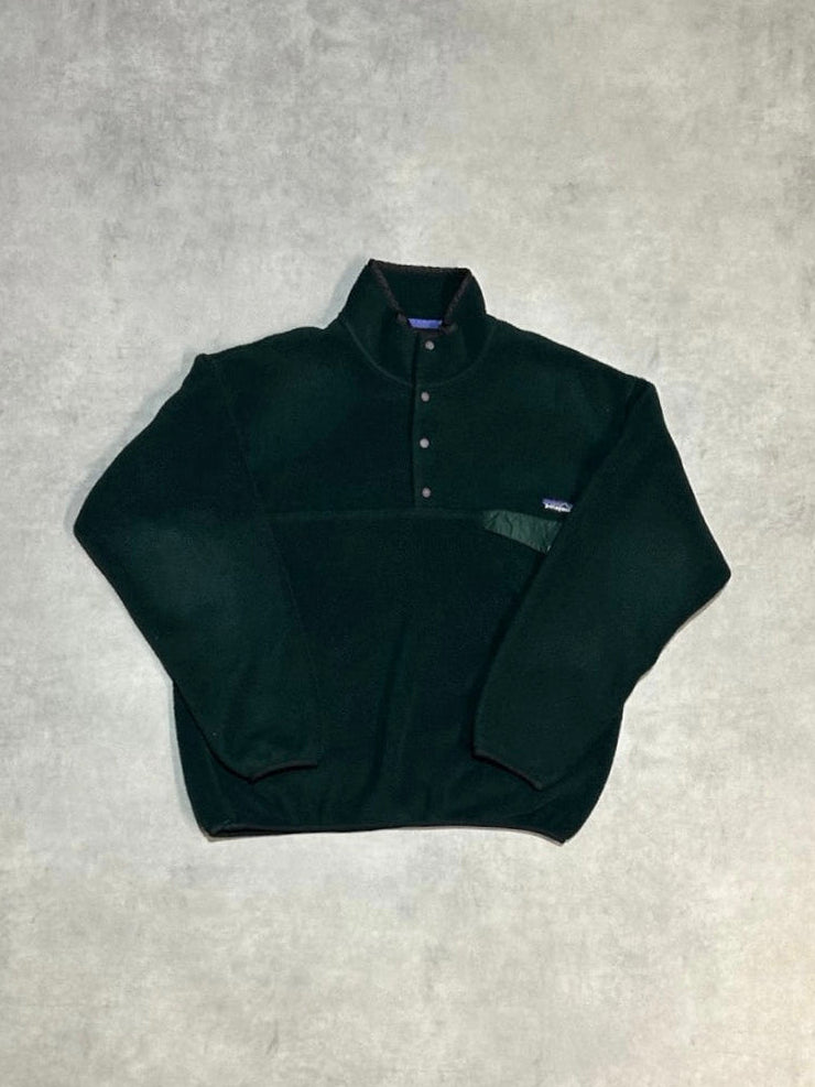 90's PATAGONIA「Synchila Snap-T」フリースプルオーバー – FUJI STORE