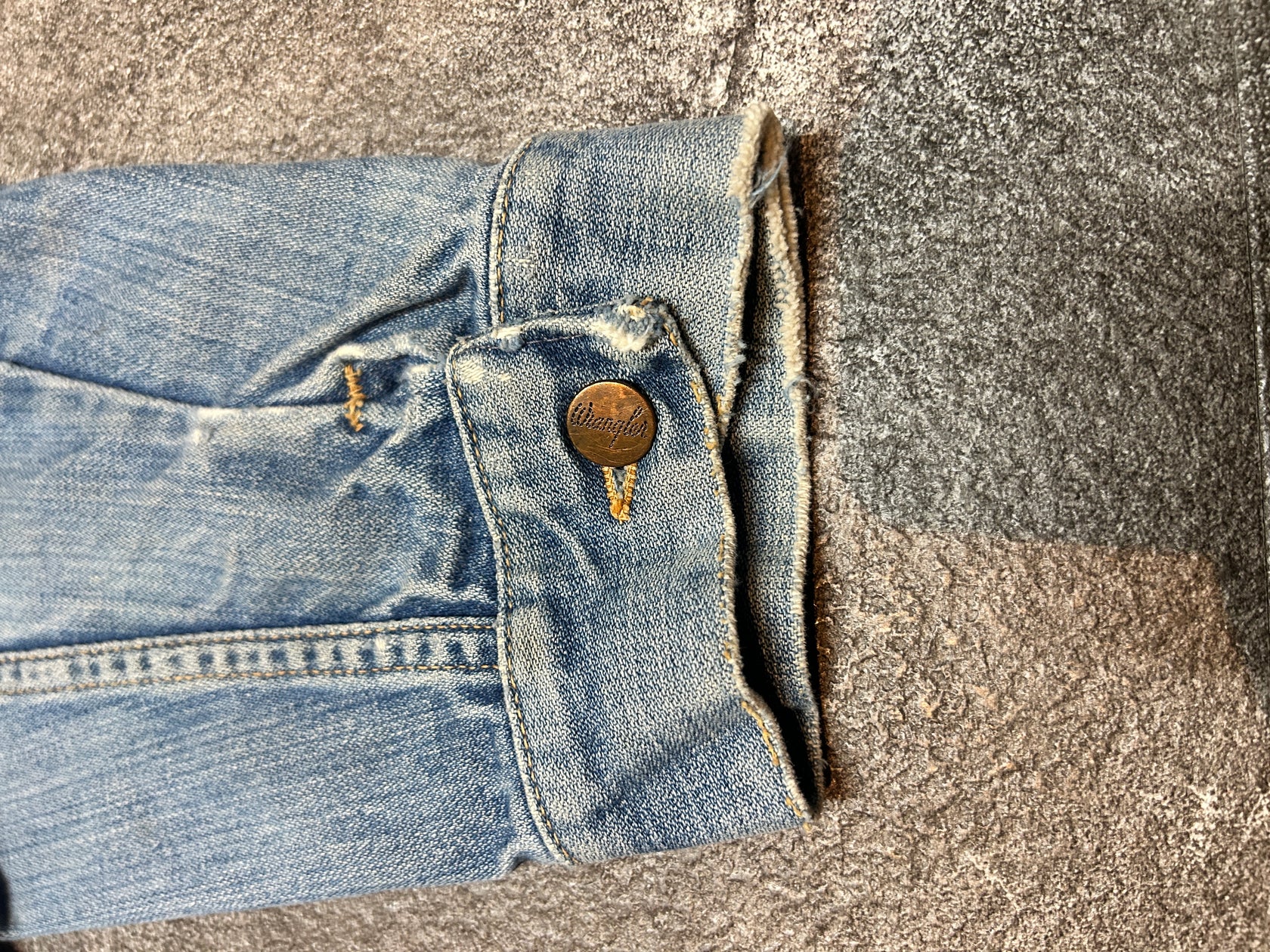 80's~90's「WRANGLER」デニムジャケット