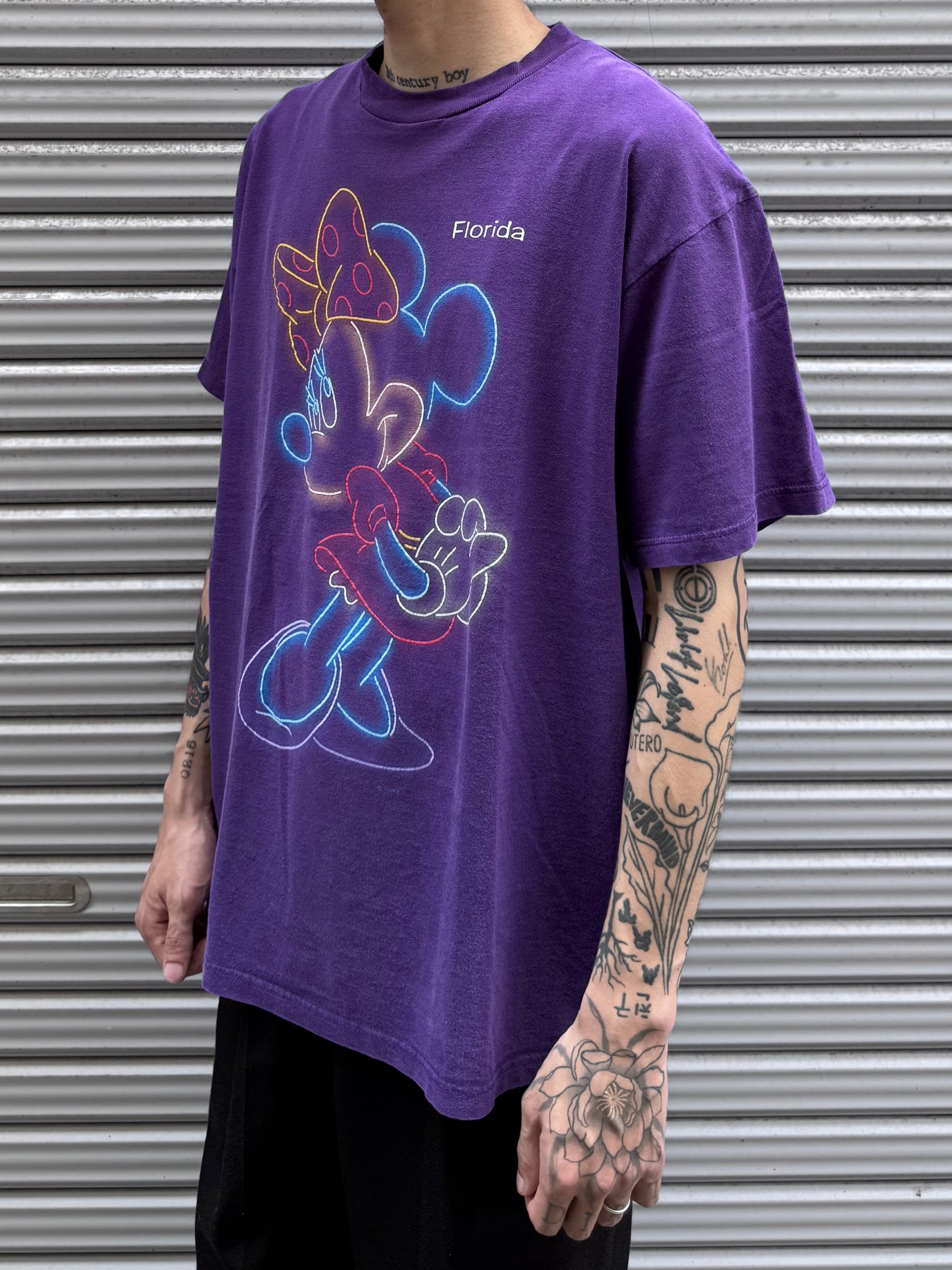 00's DISNEY 「MINNIE MOUSE」 キャラクターTシャツ