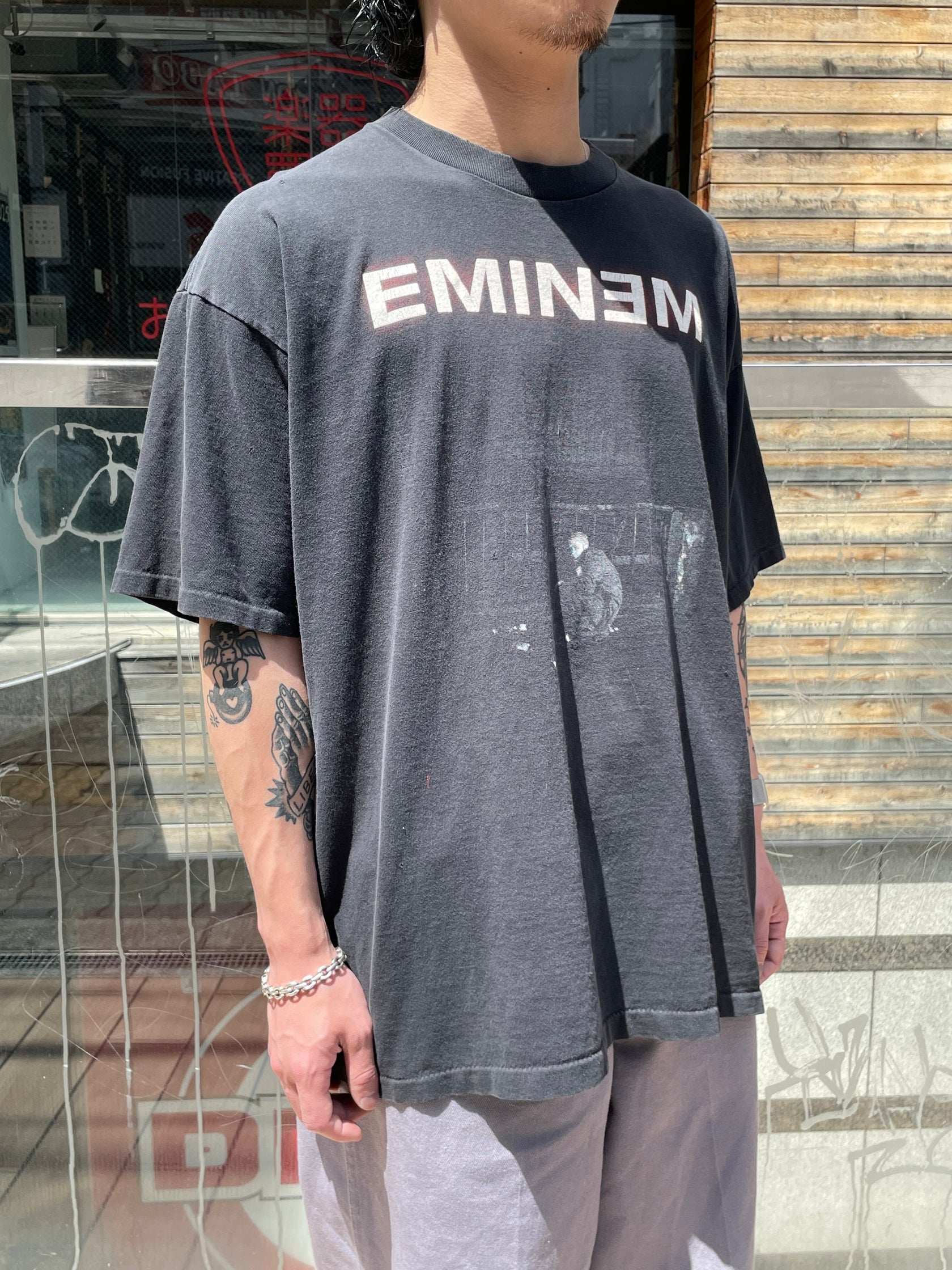 00's EMINEM「The Marshall Mathers LP」グラフィックTシャツ