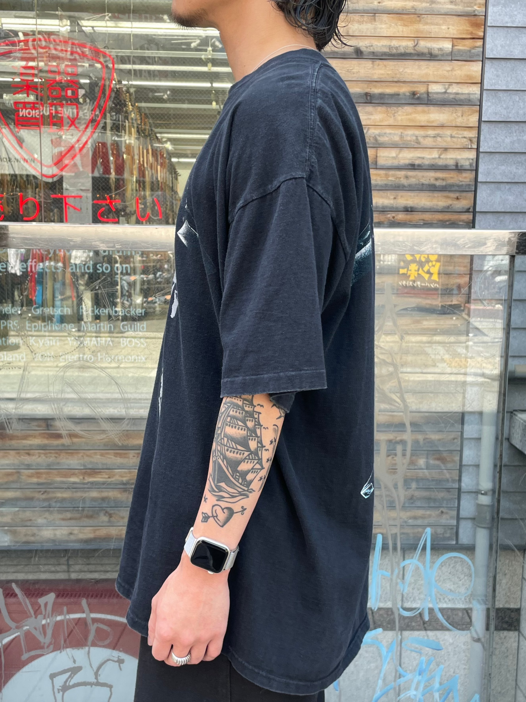 90's METALLICA「Black Album」USA製 ツアーTシャツ