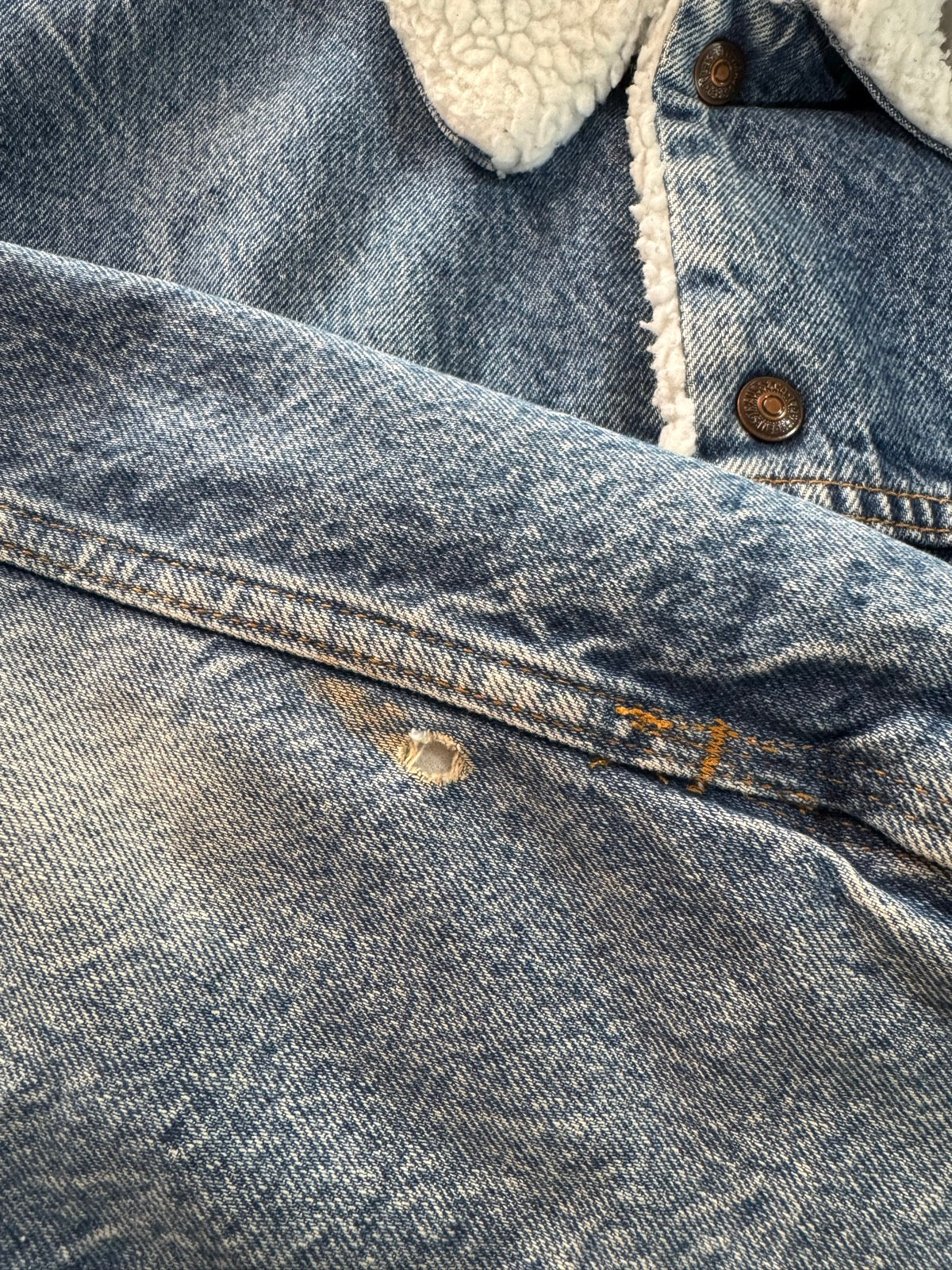 90's LEVI’S「70609-0216」デニムボアジャケット