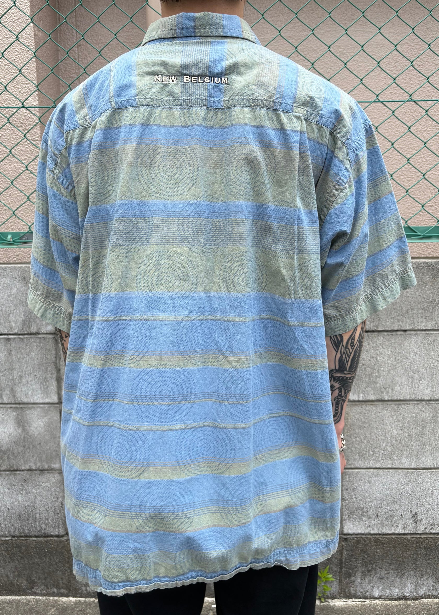 90's PATAGONIA「Rhythm UZUMAKI」半袖シャツ