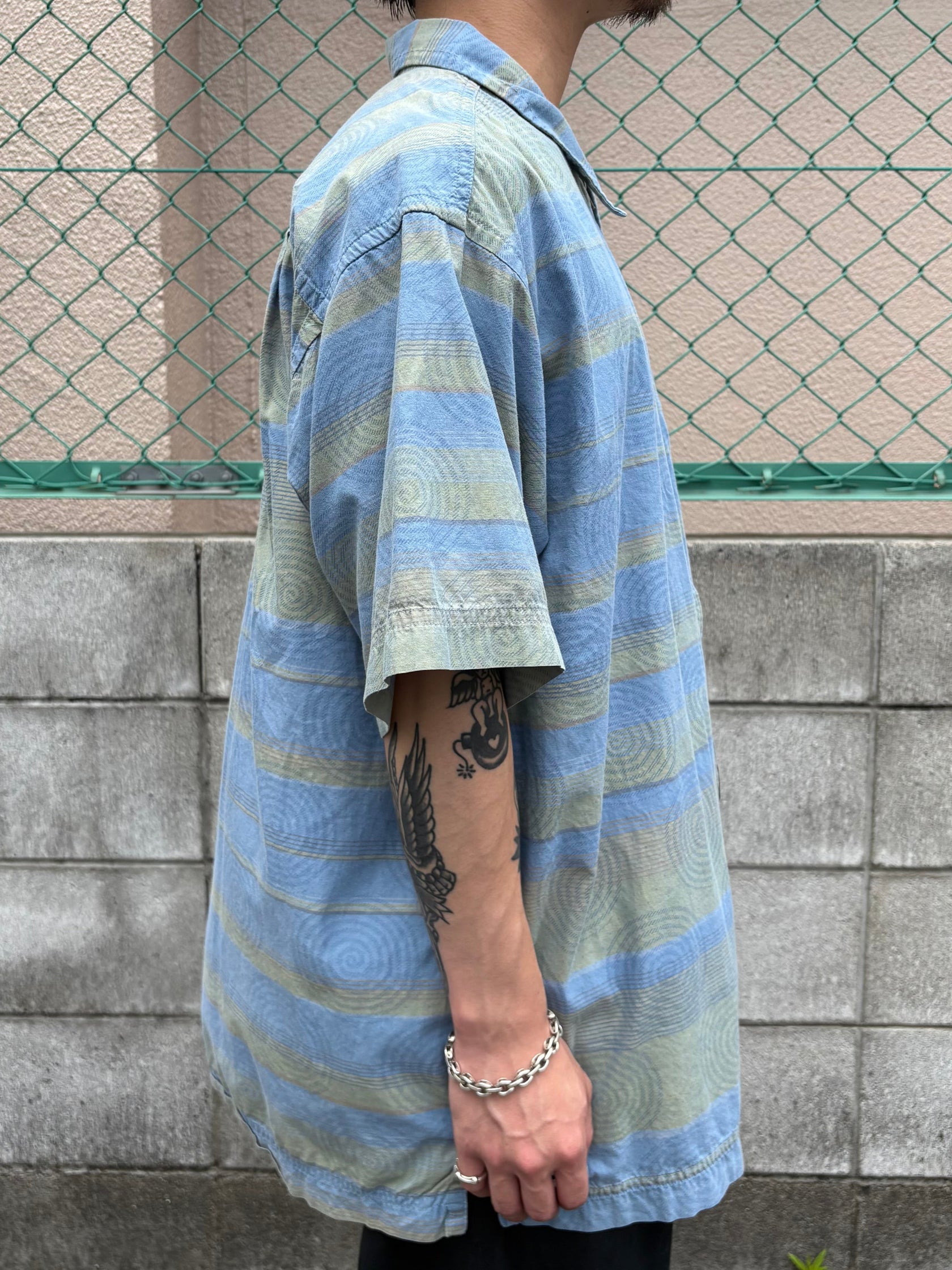90's PATAGONIA「Rhythm UZUMAKI」半袖シャツ