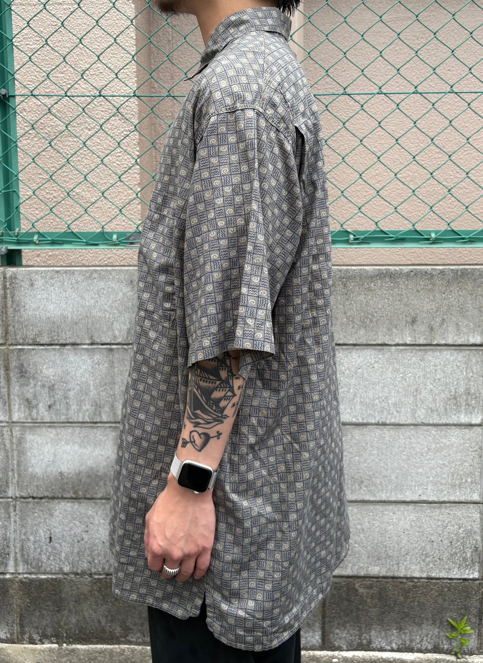 00's PATAGONIA「Organic Cotton Shirt」半袖シャツ