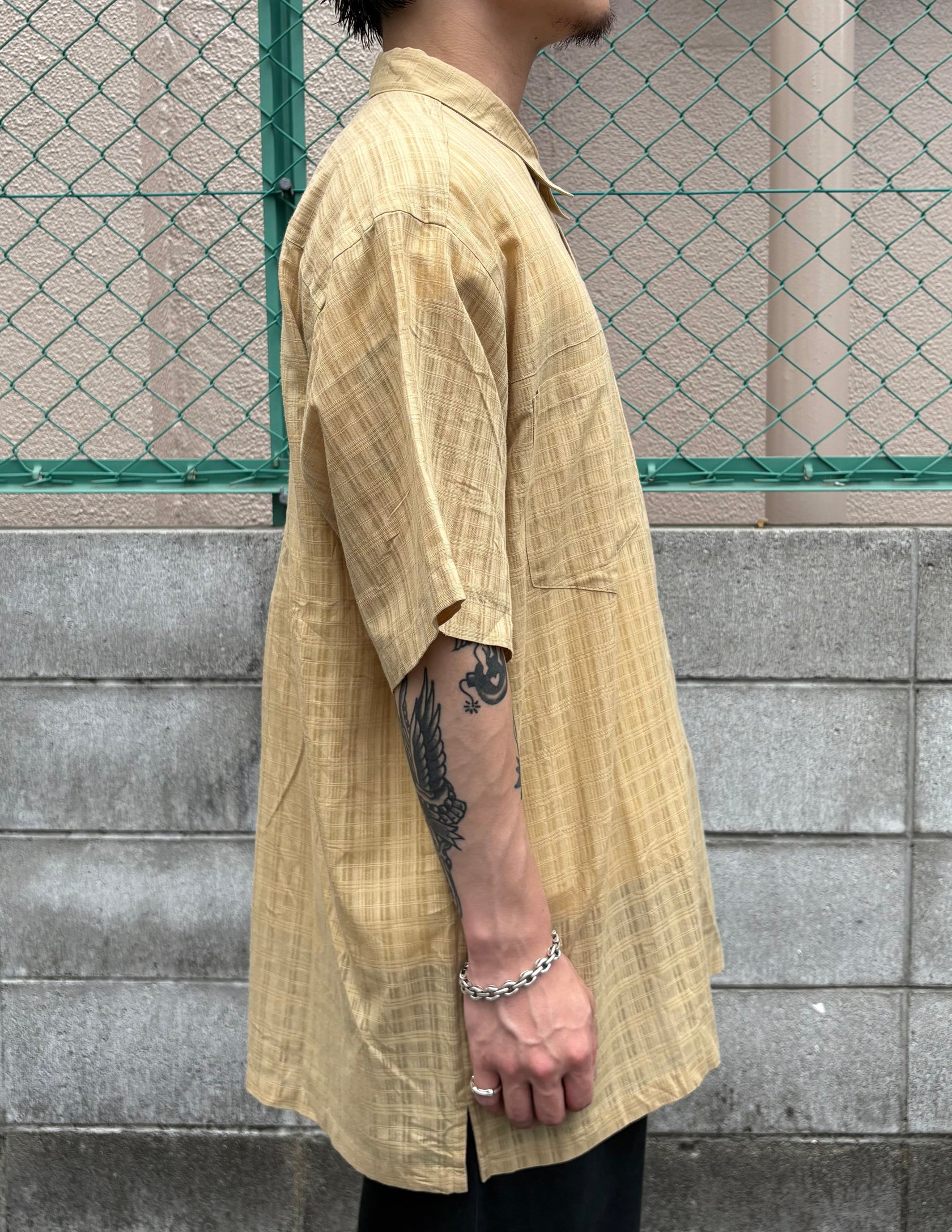 00's PATAGONIA「Hemp Shirt」半袖シャツ