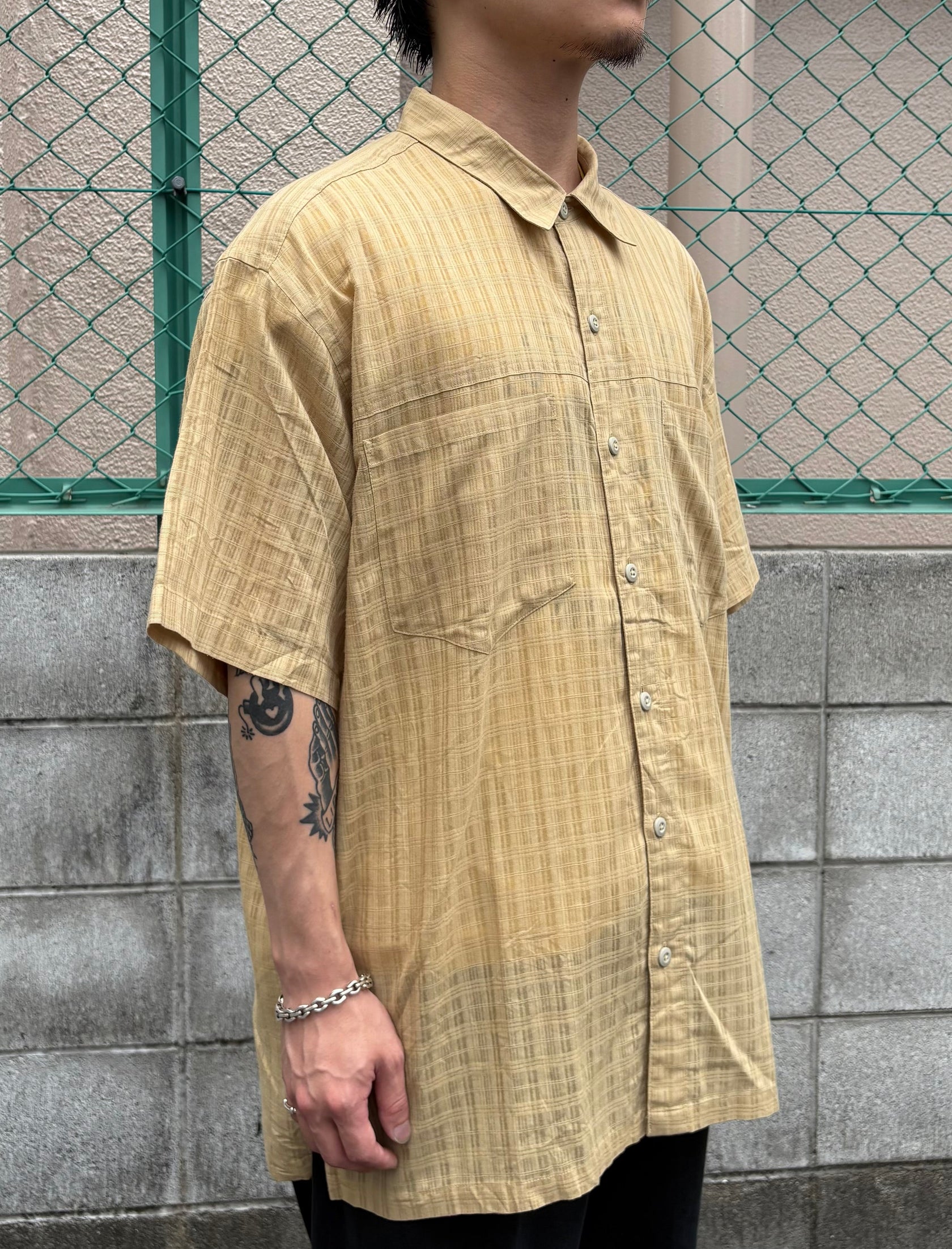 00's PATAGONIA「Hemp Shirt」半袖シャツ
