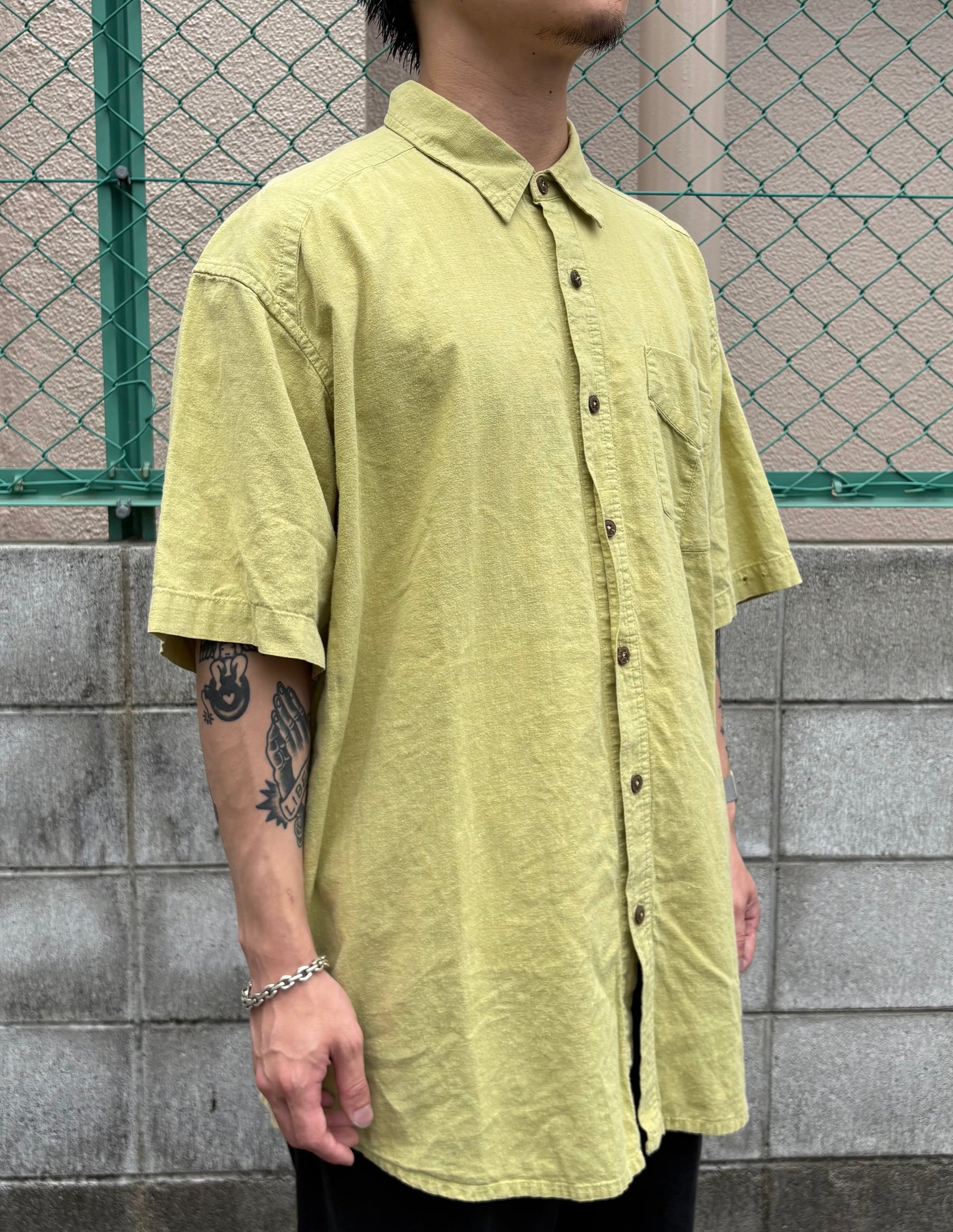 90's PATAGONIA「Linen Shirt」半袖シャツ