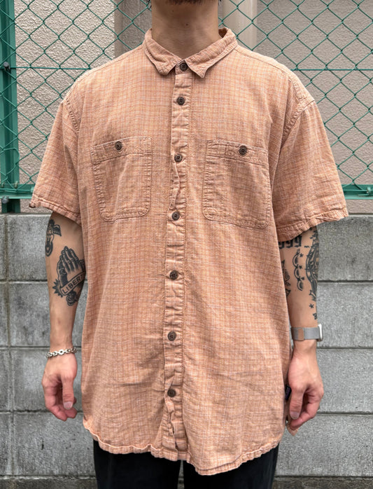 00's PATAGONIA「Cotton Check Shirt」半袖シャツ