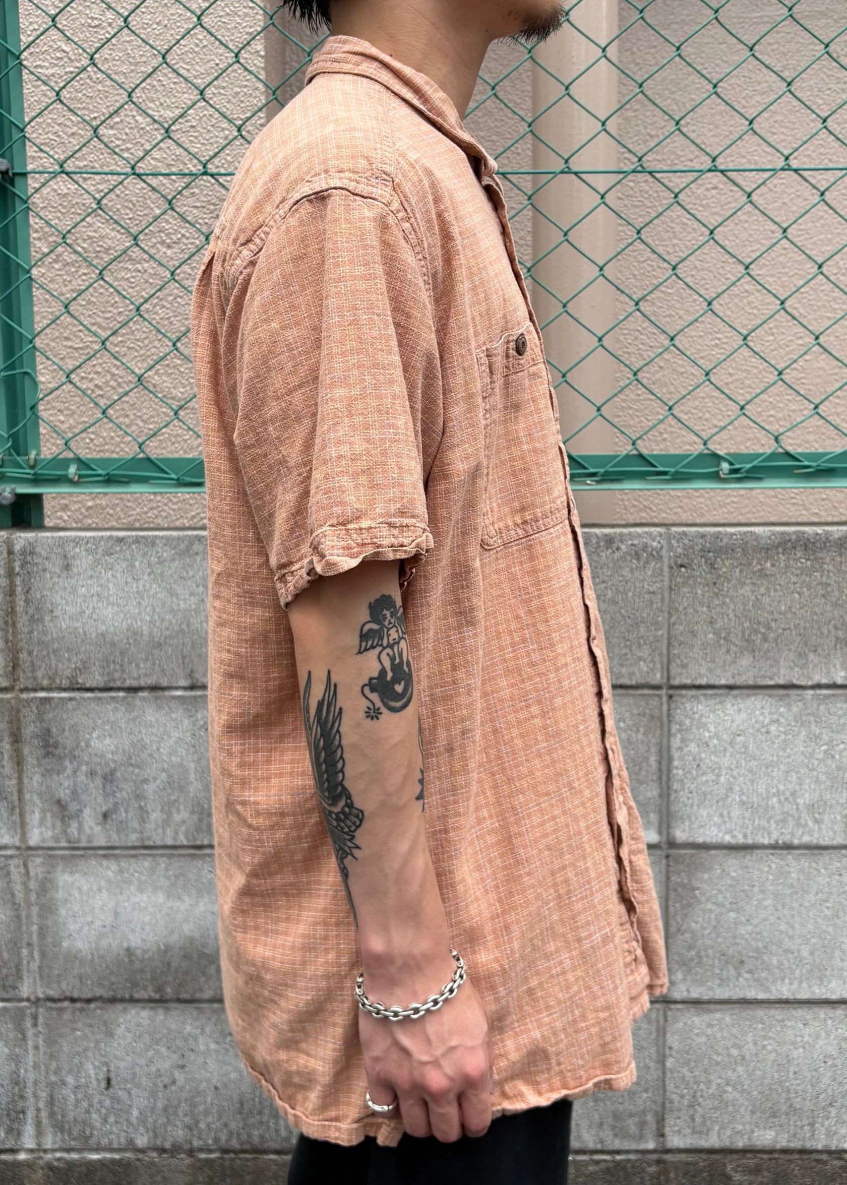 00's PATAGONIA「Cotton Check Shirt」半袖シャツ