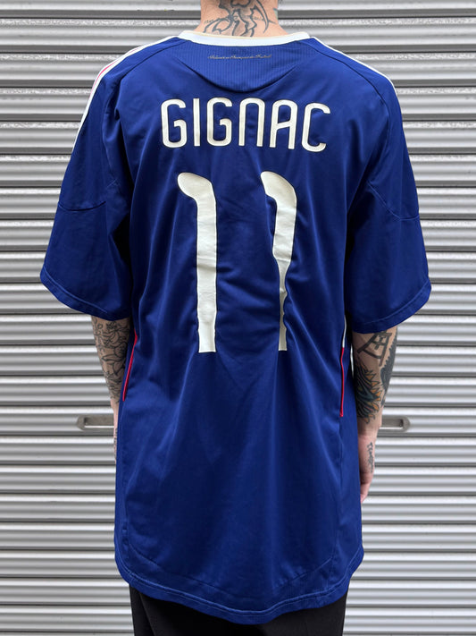 00’s adidas 「フランス代表 11 Gignac」サッカーシャツ