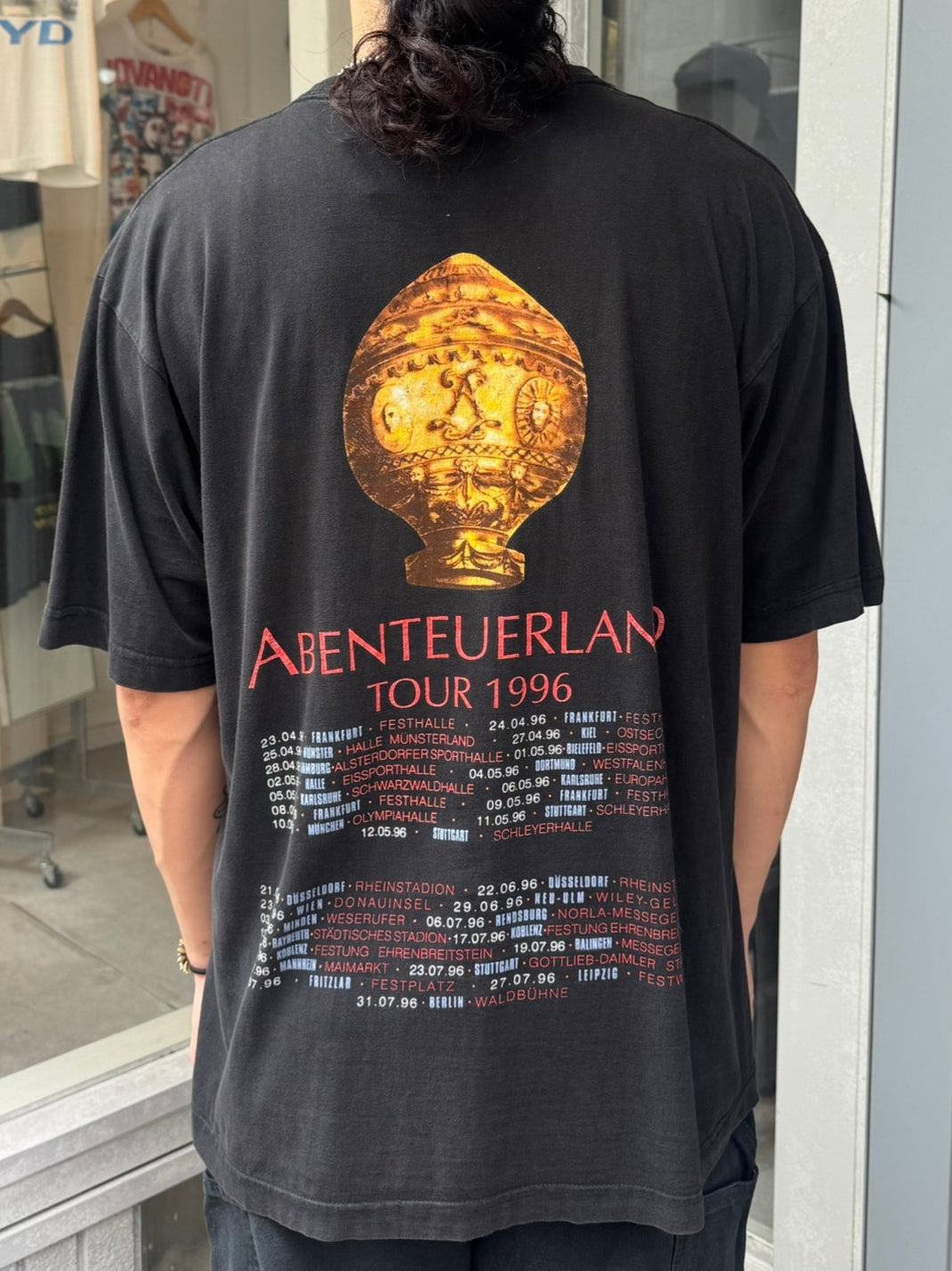 90's PUR「ABENTEUERLAND TOUR 1996」バンドTシャツ