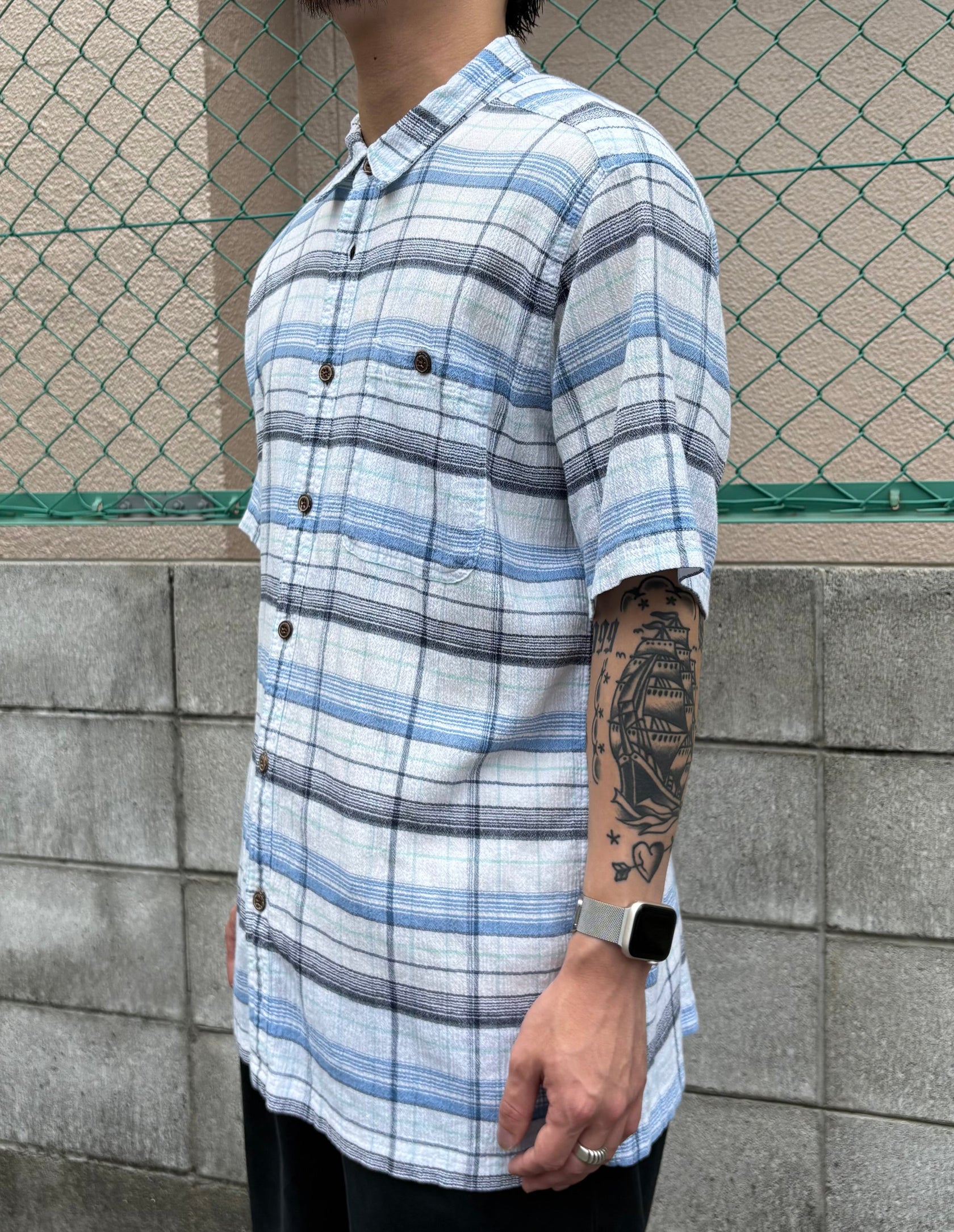 90's PATAGONIA「A/C Shirt」半袖シャツ