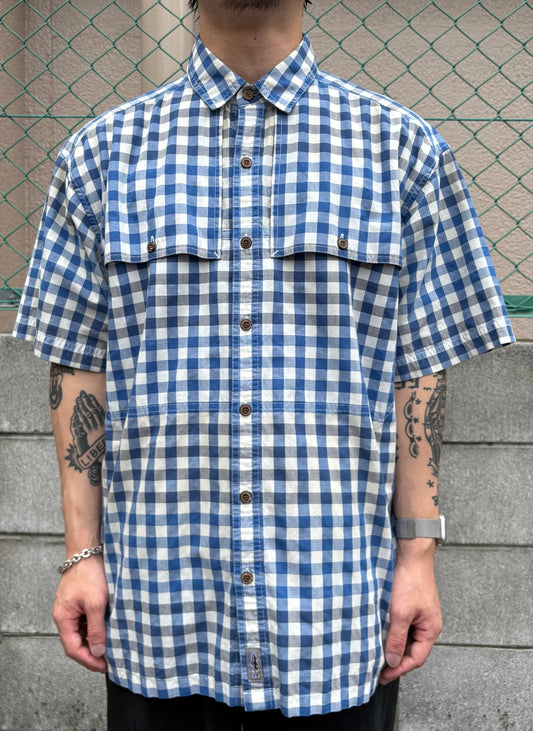 00's PATAGONIA「Gingham Shirt」半袖シャツ